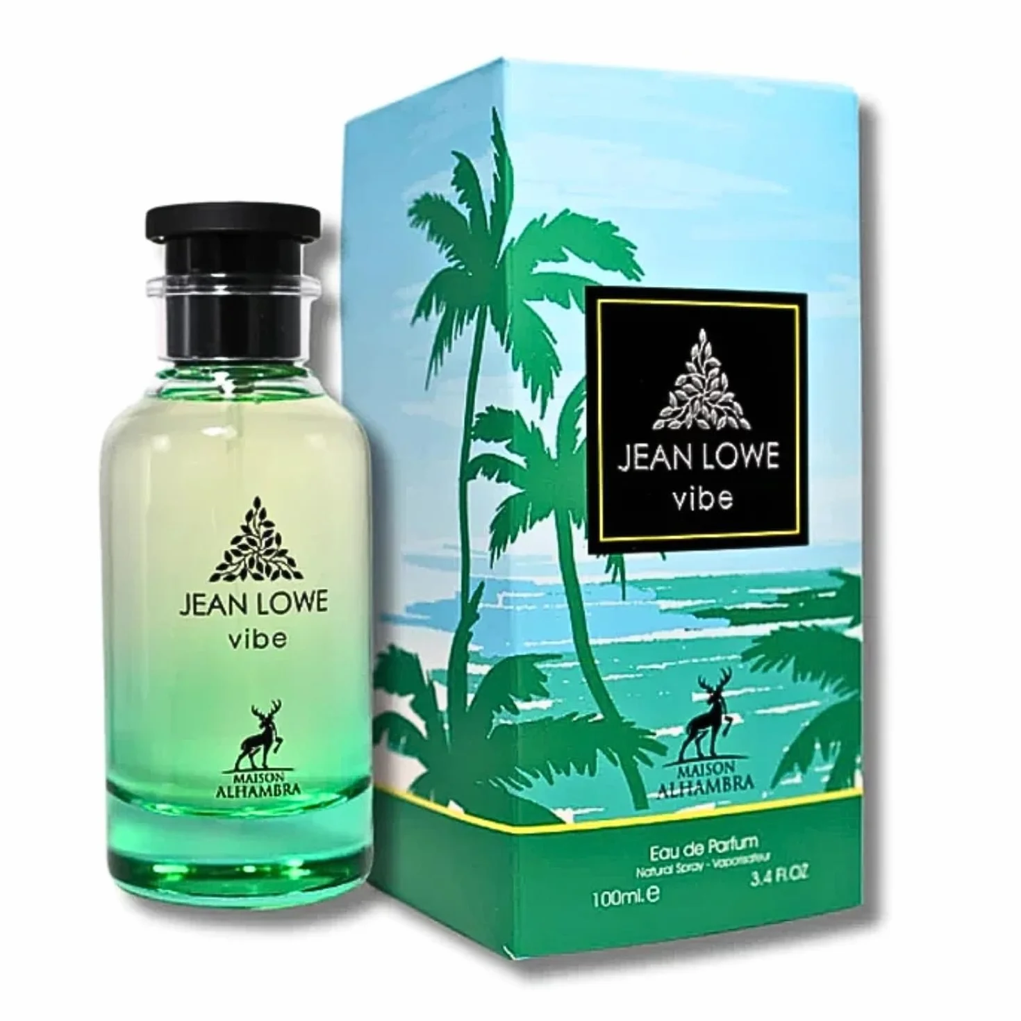 Maison Alhambra Jean Lowe Vibe woda perfumowana w sprayu, cytrusowa, owocowa, aromatyczna, drzewna, dla kobiet i mężczyzn, 100 ml