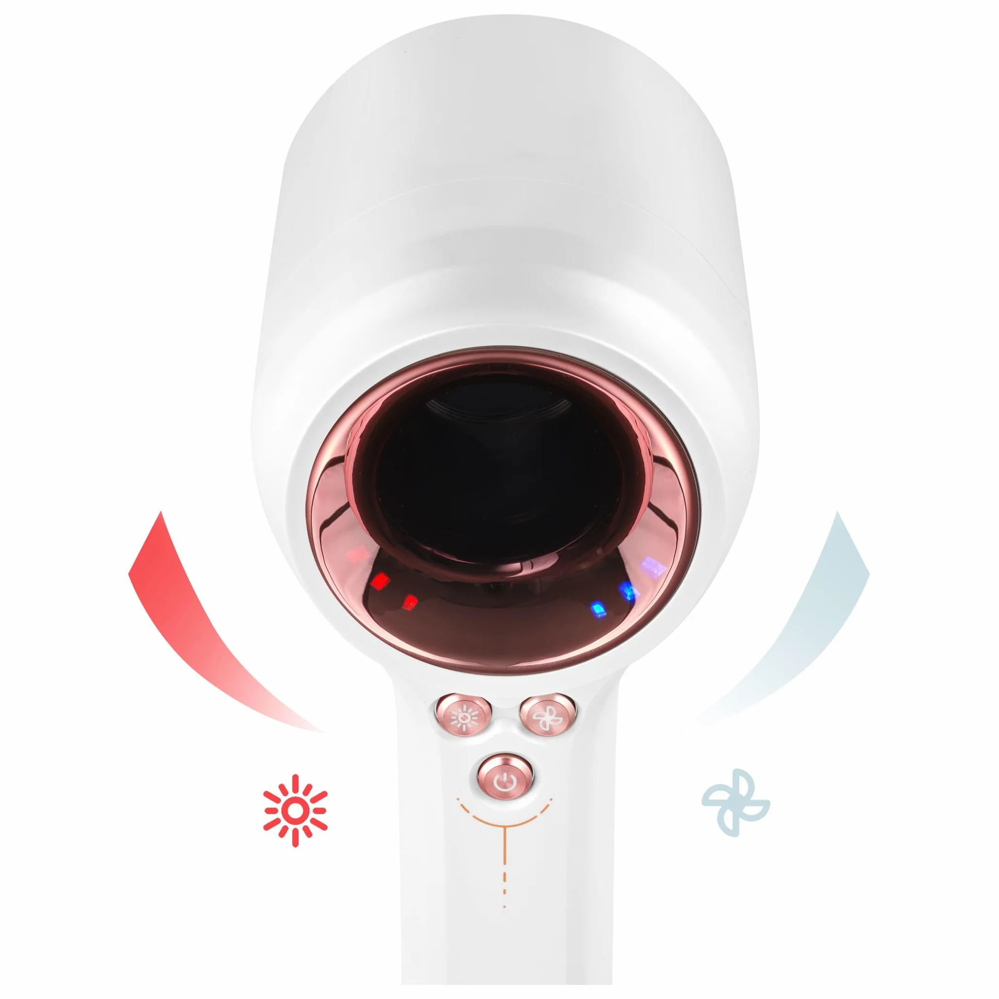 Sencor SHD 9100RS Suszarka 1500 W BLDC 100000 obr/min Jonizacja