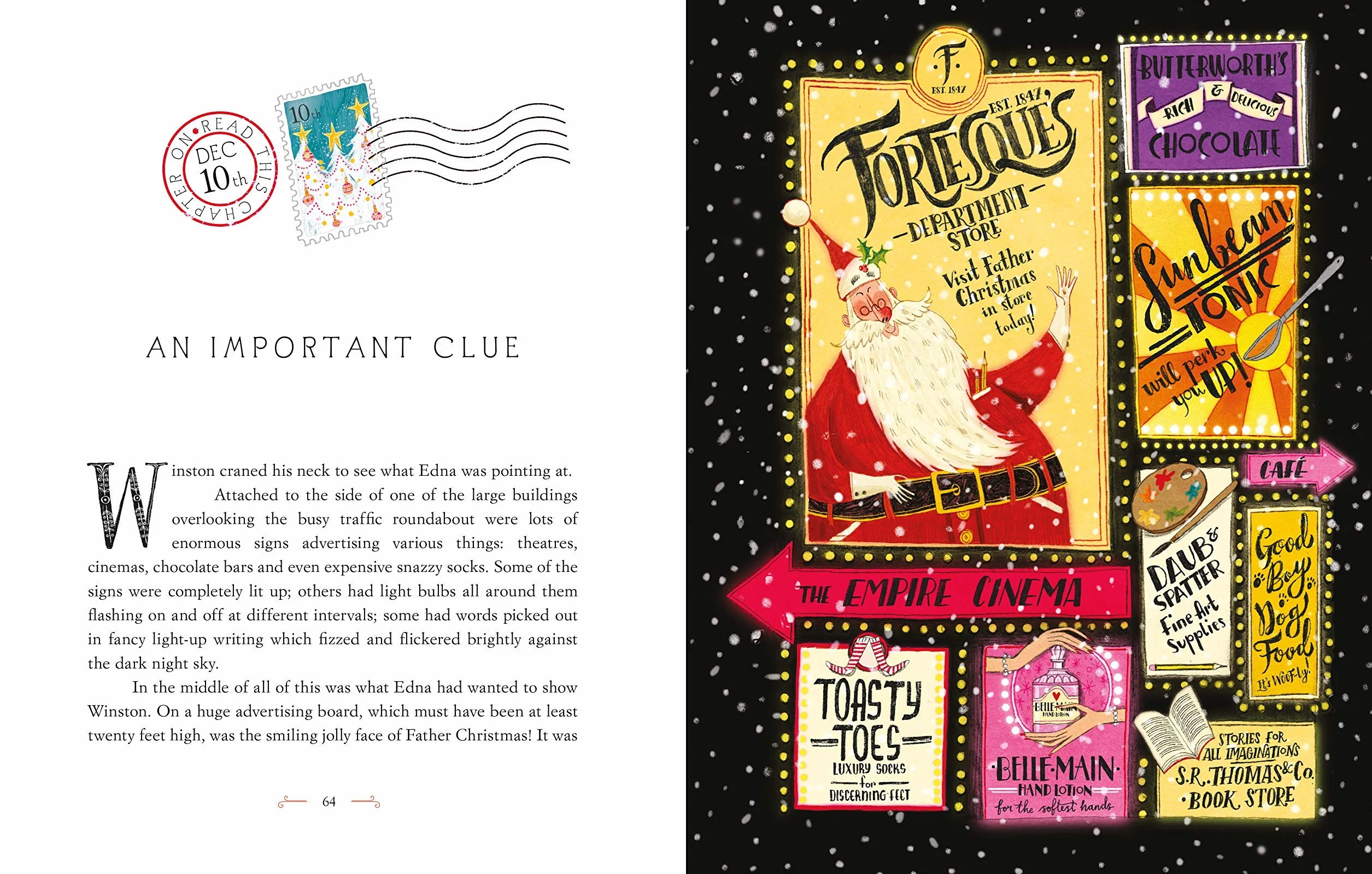 How Winston Delivered Christmas: A Christmas Story in Twenty-Four-and-a-Half Chapters