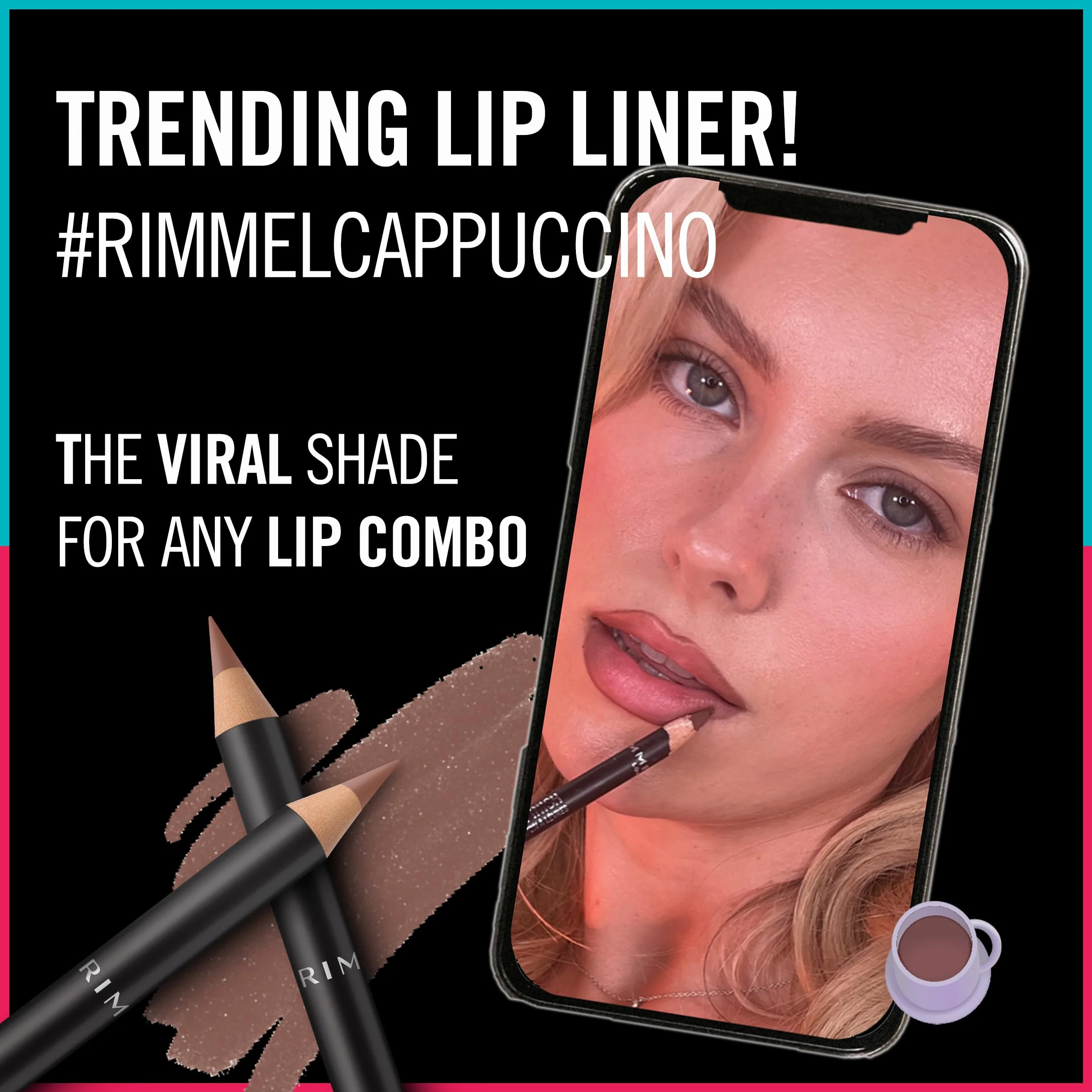 Rimmel London Lasting Finish Konturówka do Ust 580 Bitten Red 4 g