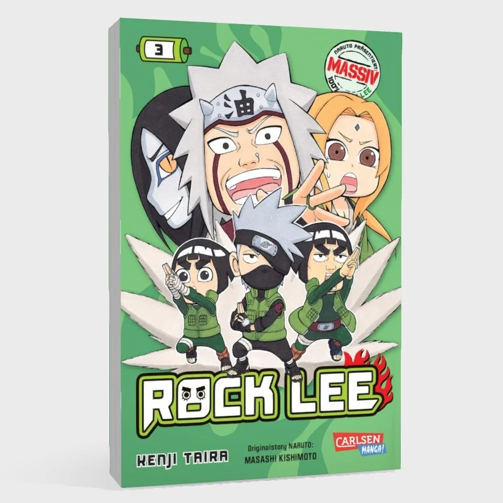 Rock Lee Massiv 3: Der NARUTO-Spin-off als Massiv-Ausgabe | NARUTO MASSIV der Bestseller-Garant und Welterfolg präsentiert ROCK LEE MASSIV.