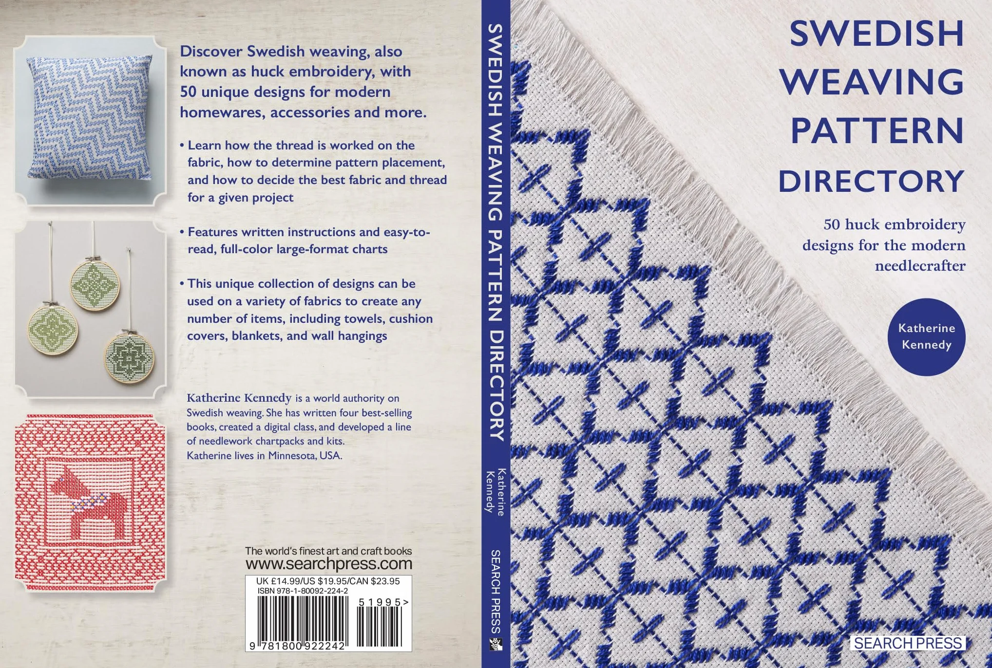 Swedish Weaving Pattern Directory: 50 Huck Embroidery Designs for the Modern Needlecrafter