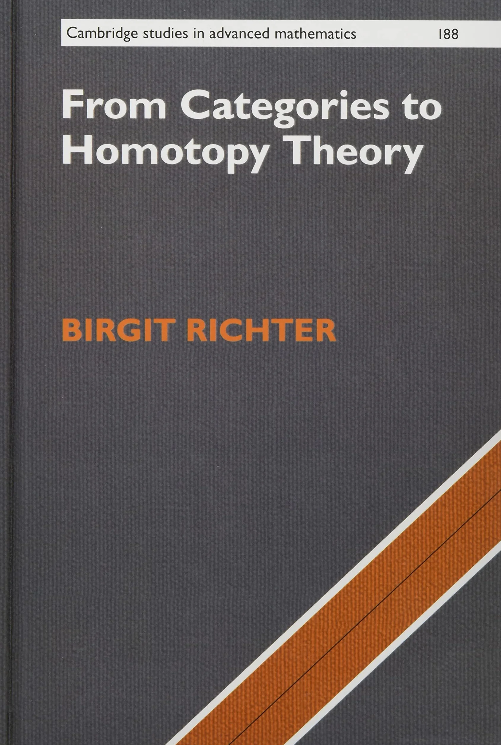 From Categories to Homotopy Theory: 188
