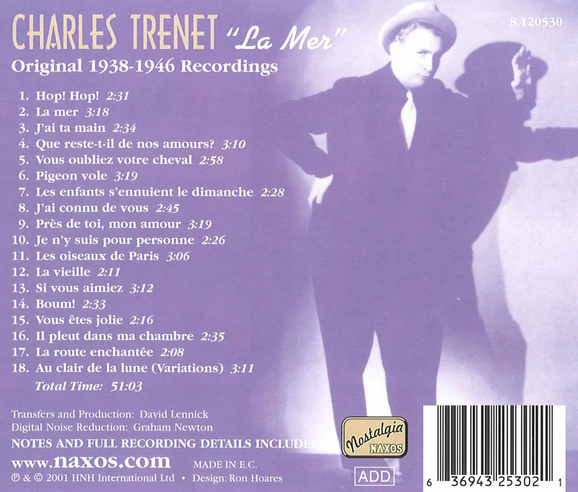 La Mer: Original Recordings 1938 - 1946