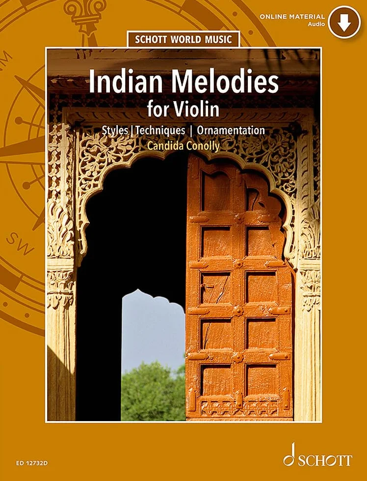 Indian Melodies for Violin: Styles Book/Audio Online: Styles - Techniques - Ornamentation. violin.