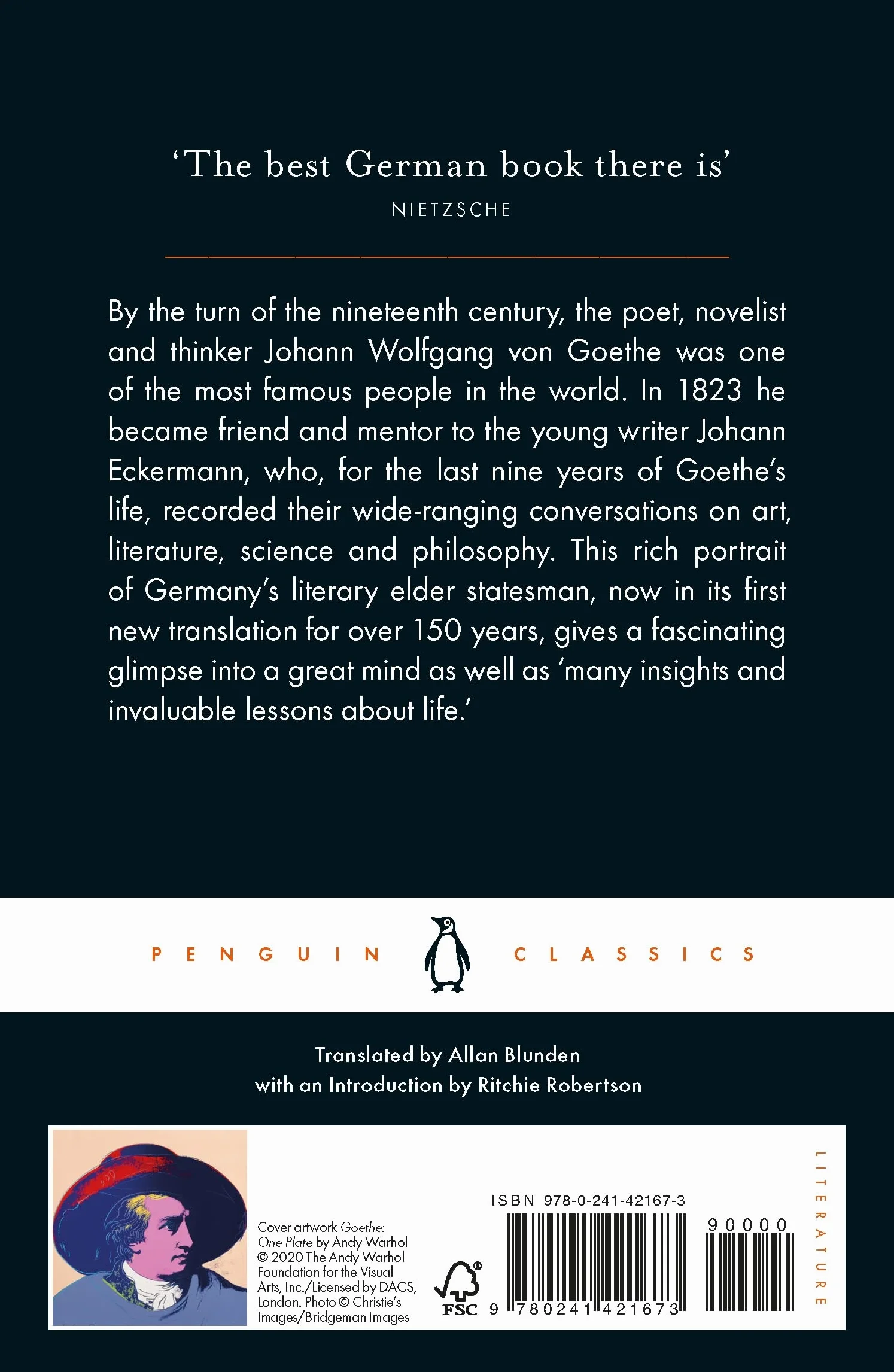 Conversations with Goethe: In the Last Years of His Life