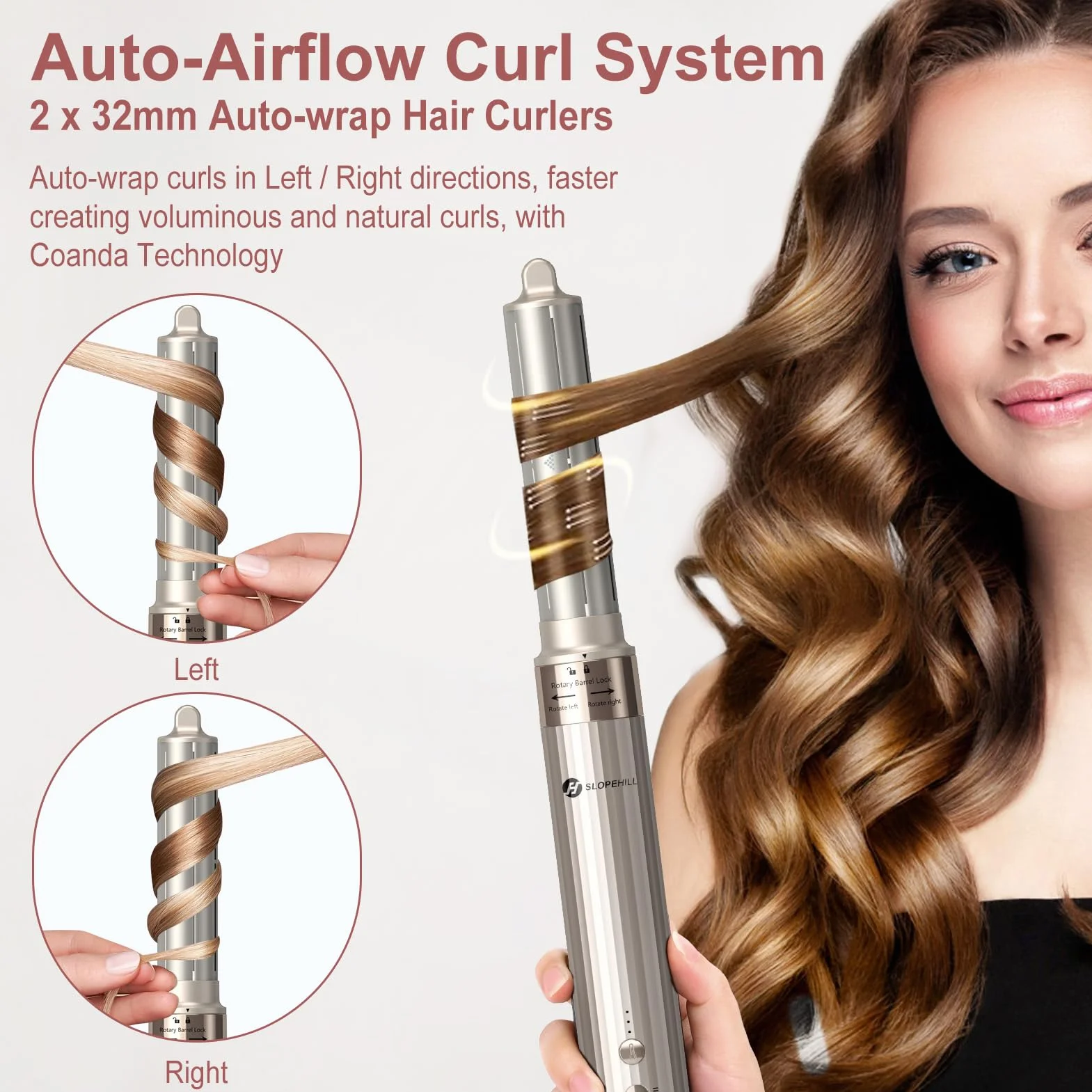 Slopehill Airstyler 5 w 1 110 000 RPM Ionic suszarka do włosów