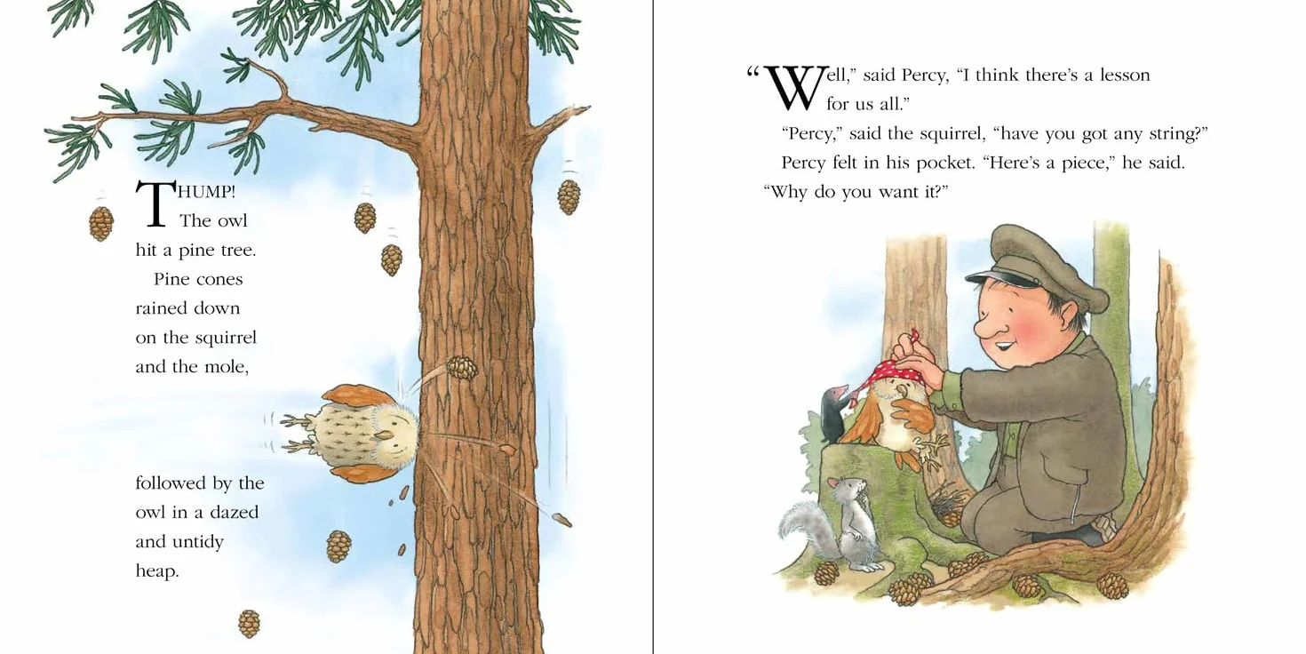 Owl’s Lesson: A funny illustrated children’s picture book about Percy the Park Keeper from the bestselling creator of One Snowy Night
