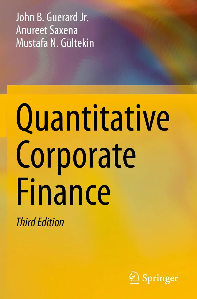 Quantitative Corporate Finance