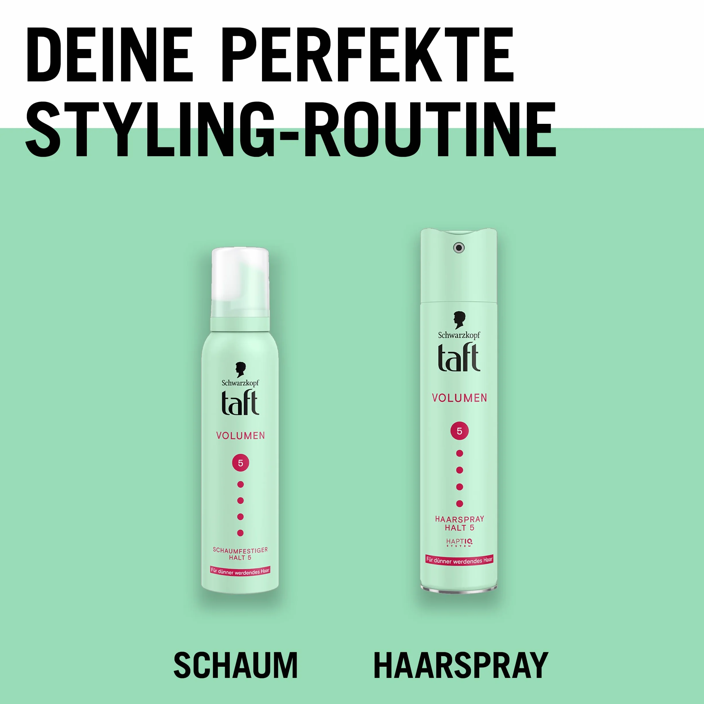 Schwarzkopf TAFT lakier do włosów o objętości (250 ml), 5 stopni utrwalenia, do stylizacji włosów cienkich i cienkich, wegańska formuła*