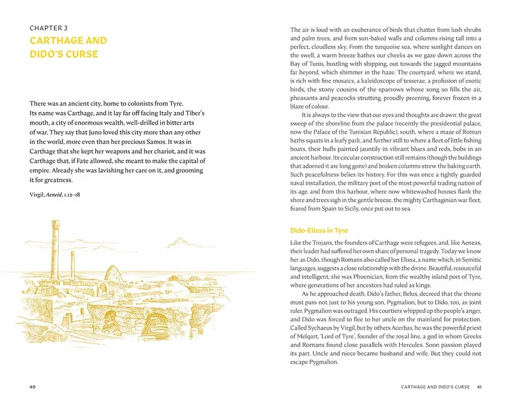 Roman Mythology: A Traveler's Guide from Troy to Tivoli
