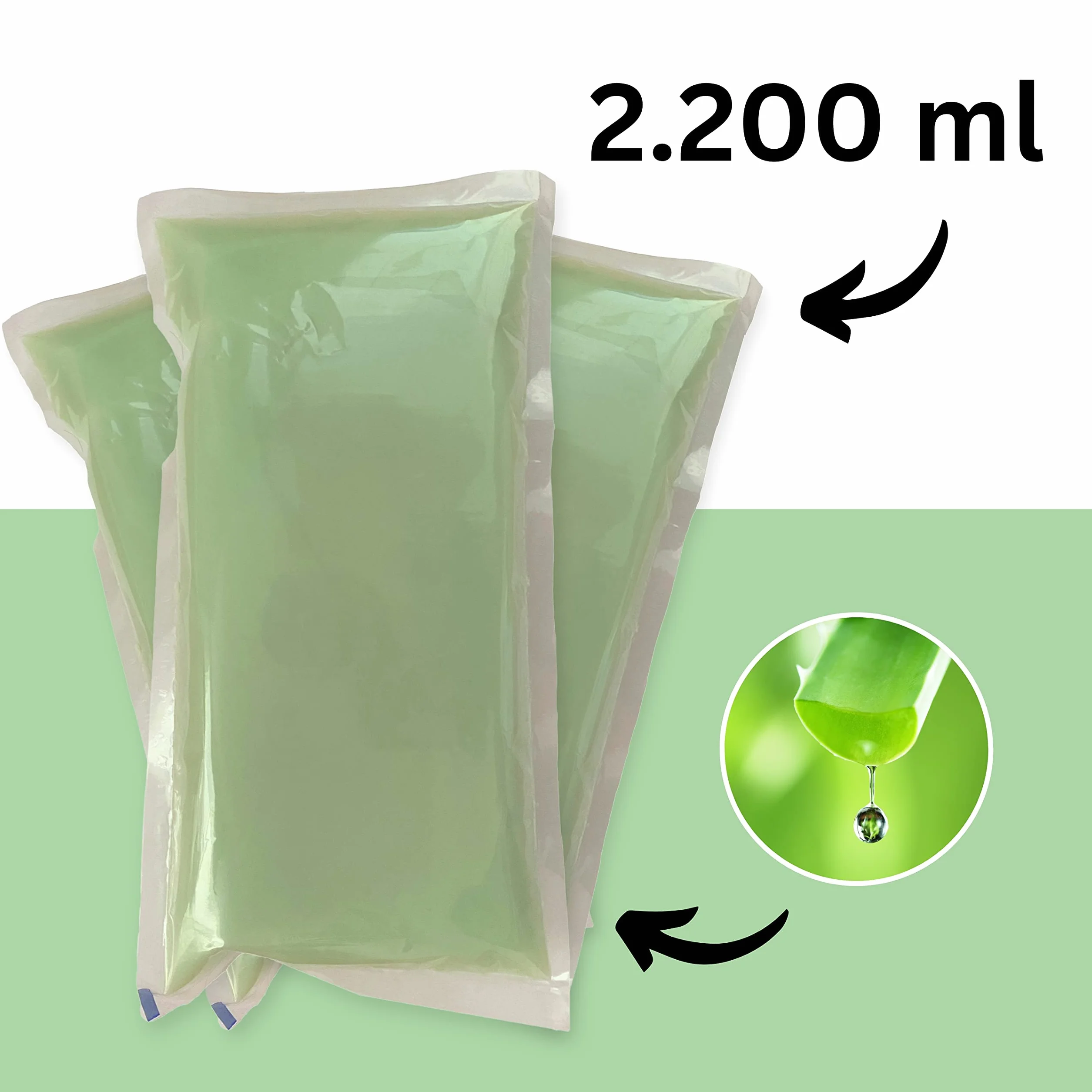 Parafina na dłonie i stopy Aloe Vera 2200 ml Płynna kąpiel parafinowa Fizjoterapia