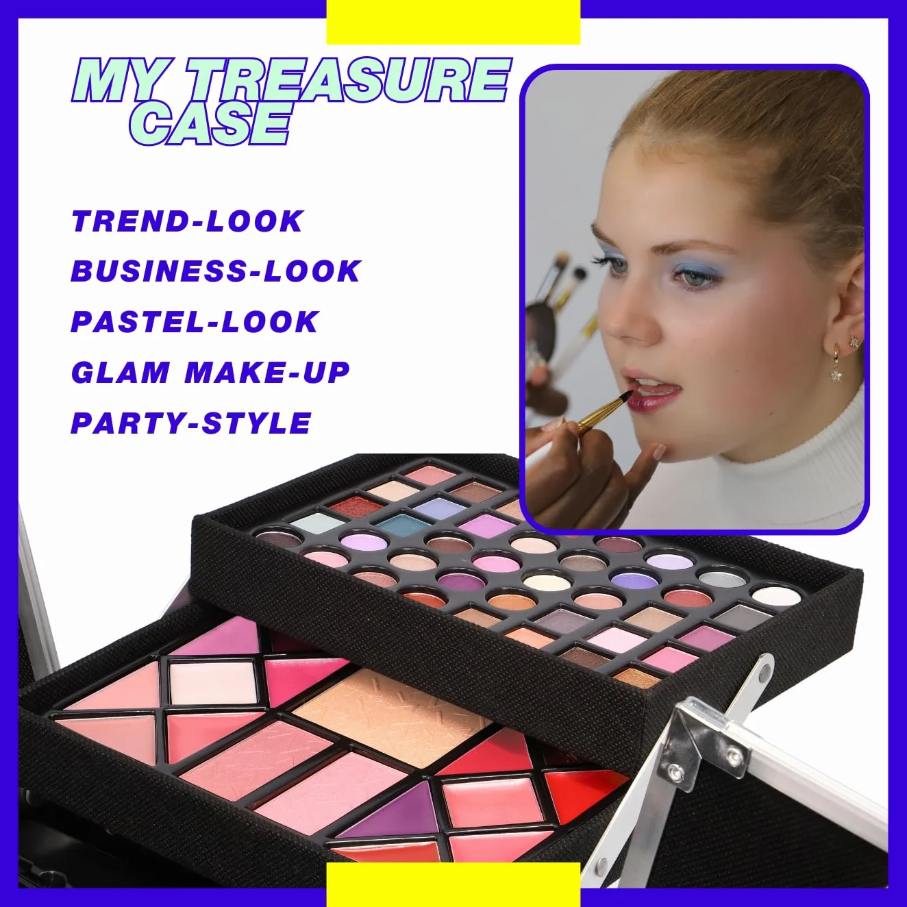 ZMILE Cosmetics My Treasure Case Wegański Zestaw do Makijażu