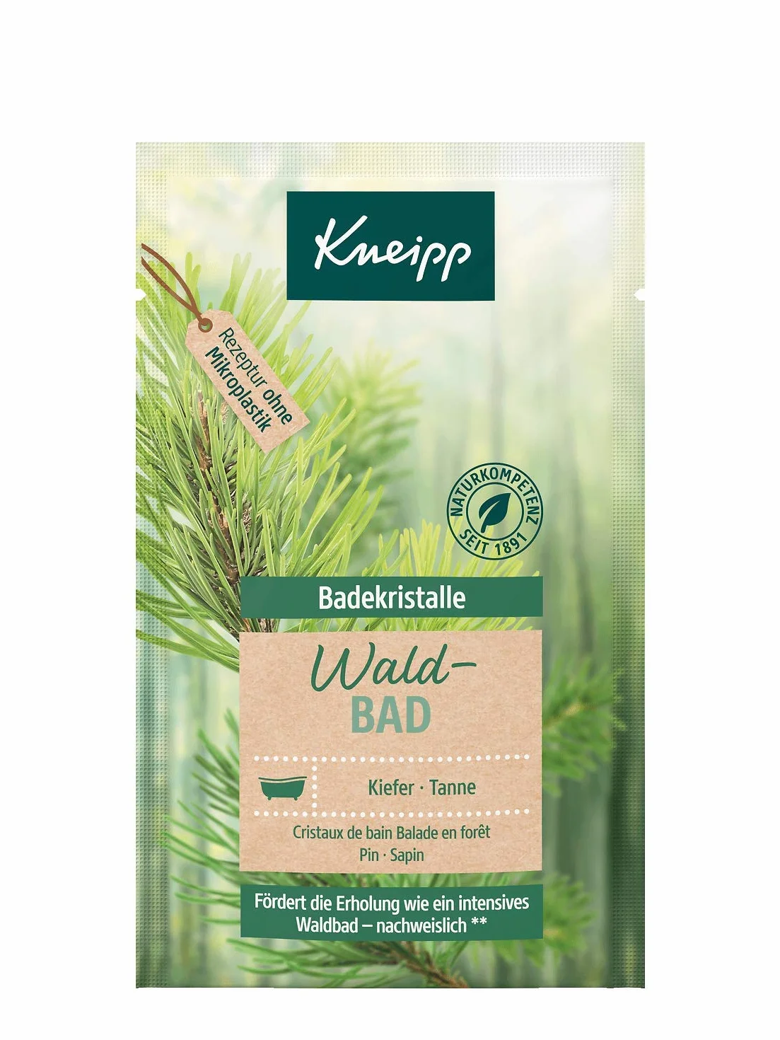 Kneipp Kryształki do kąpieli leśnej sosna i jodła 60 g