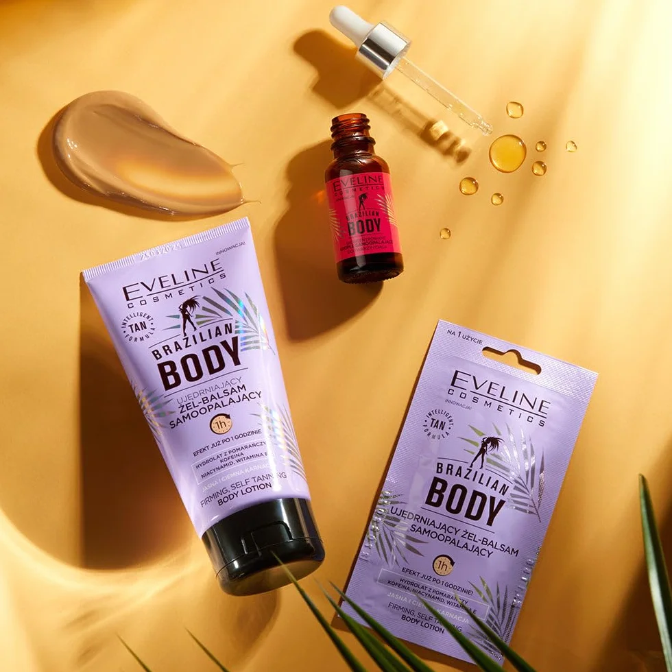 Eveline Cosmetics BRAZILIAN BODY Ujędrniający żel-balsam samoopalający