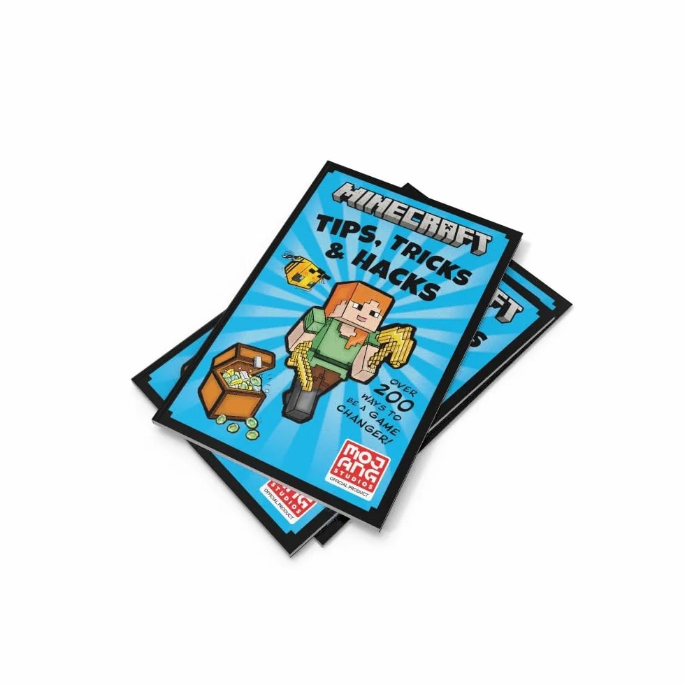 Minecraft Tips, Tricks and Hacks: The official illustrated guide to Minecraft. Full of gaming tips, it’s the perfect gift for kids and families to enjoy!
