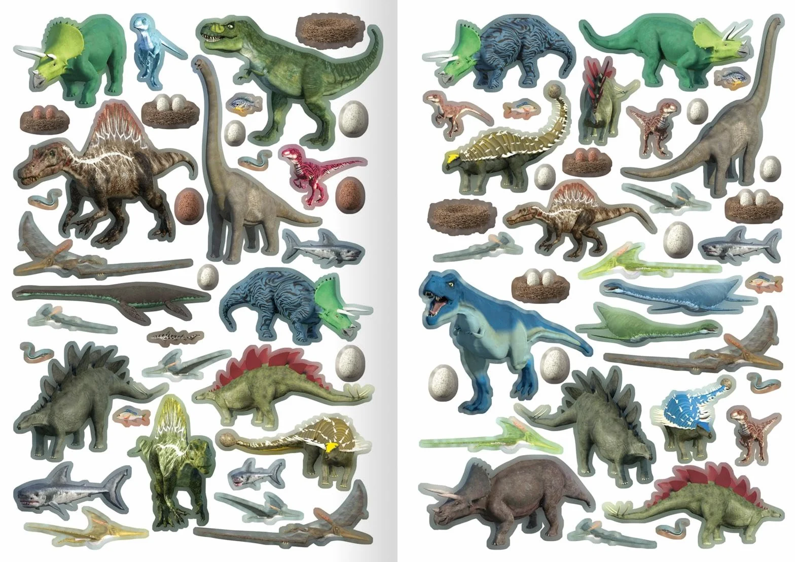 Meine Sticker-Dinos: Mit über 300 Stickern