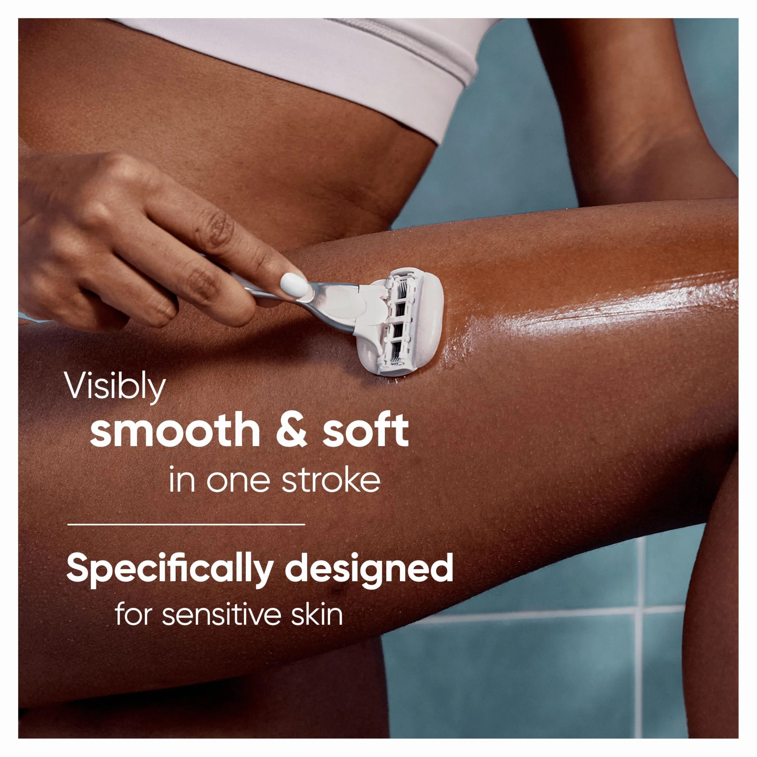 Gillette Venus ComfortGlide 5 Sensitive 6 zapasowych ostrzy
