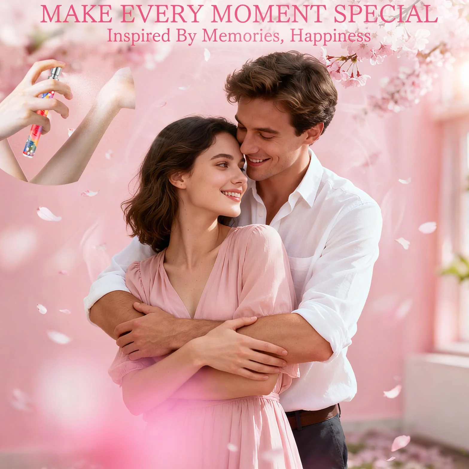 Perfumy premium na prezent dla kobiet – 8 x 35 ml mini zapachy damskie – o słodkim zapachu kwiatów i owoców, przyjazne w podróży, prezent dla niej, na Boże Narodzenie, urodziny, Walentynki