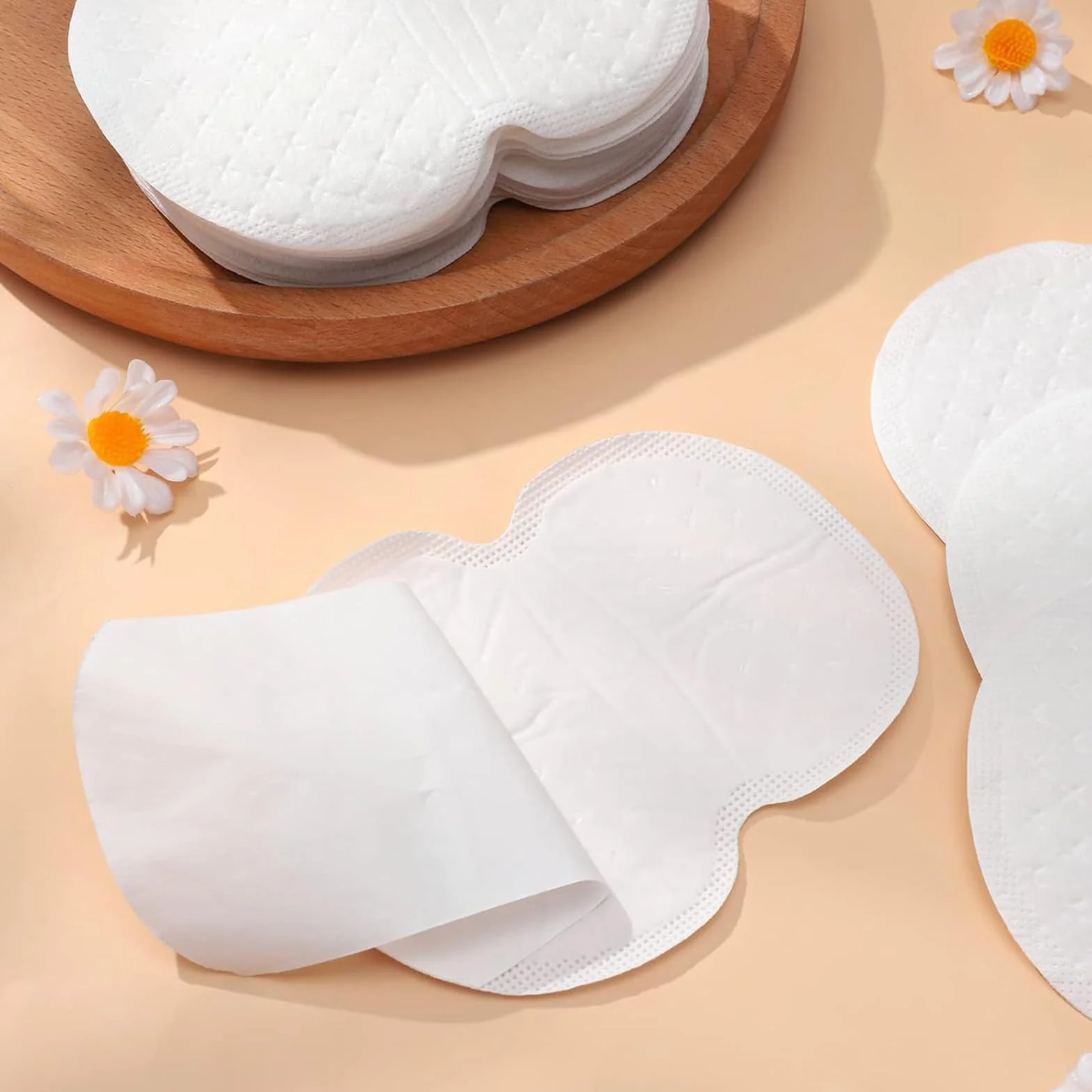 Pochłaniacze pod pachami 120 sztuk oddychające antyperspiracyjne