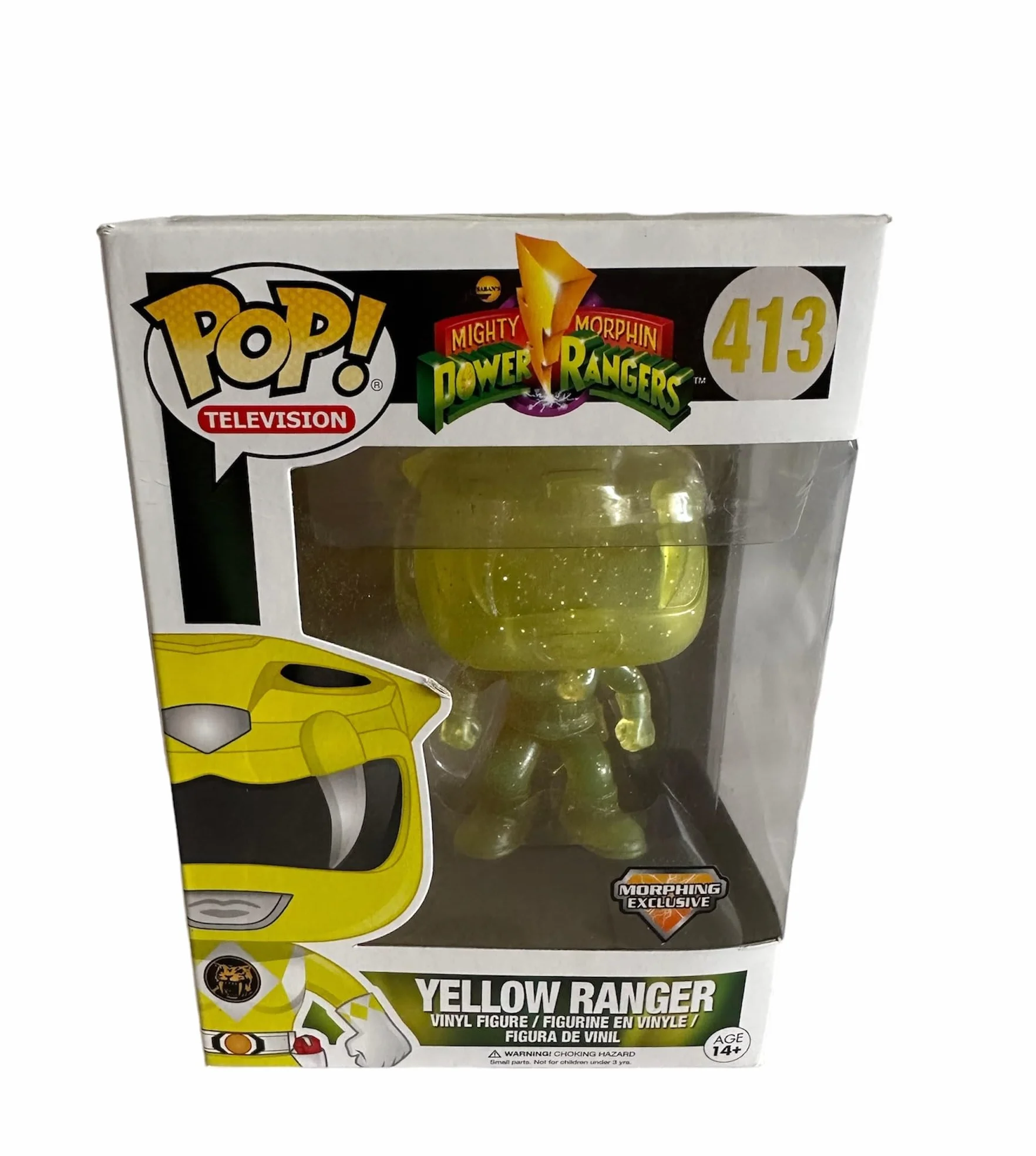POP! Power Rangers Yellow Ranger Morphing Exclusive