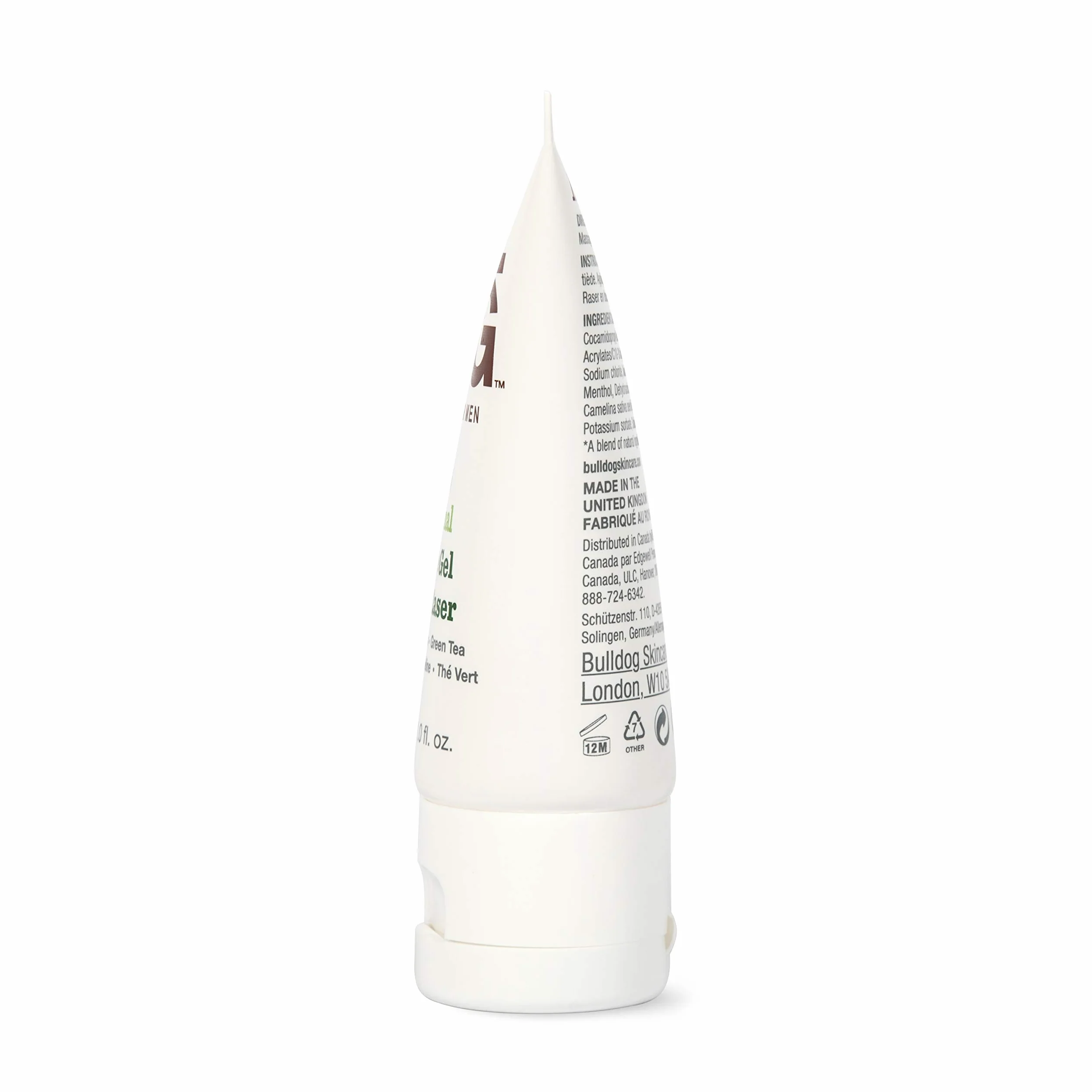 Bulldog - Mini oryginalny żel do golenia - Żel do golenia brody, męski rozmiar podróżny - 30 ml