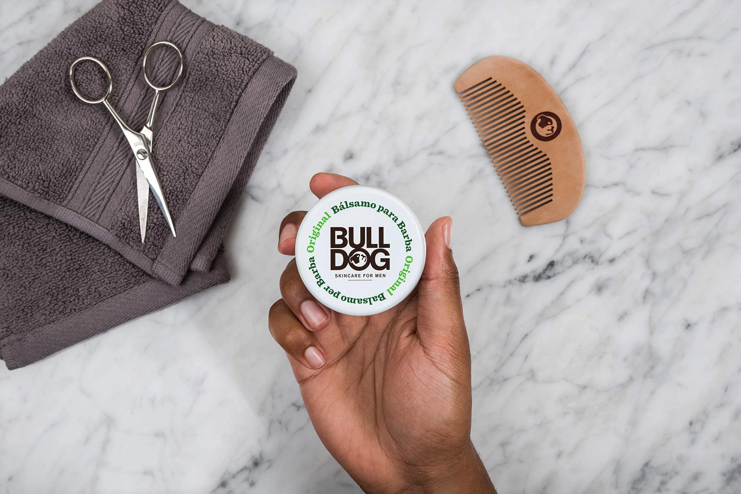 Bulldog Skincare Zestaw do pielęgnacji długiej brody szampon i odżywka 2 w 1 balsam naturalne składniki