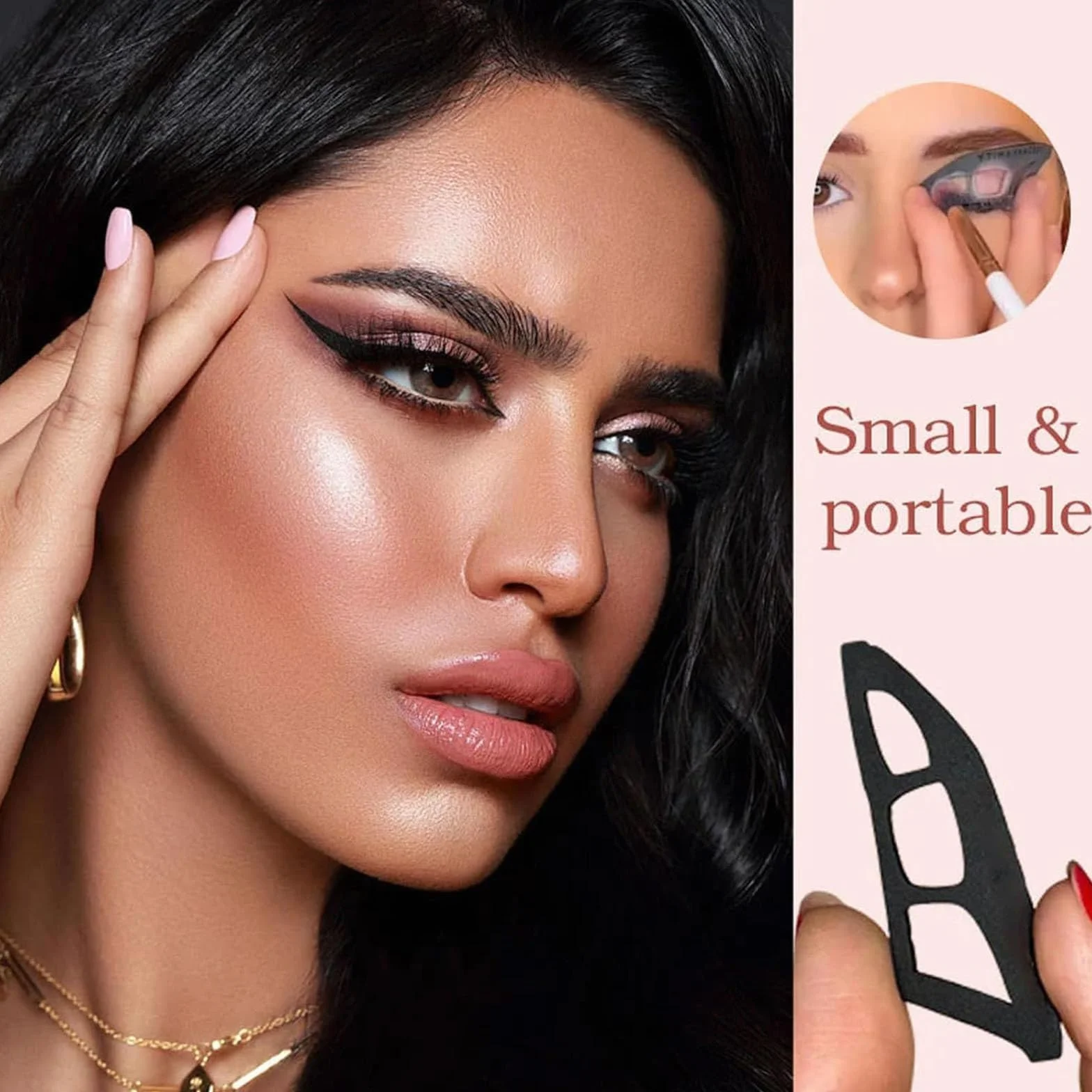 Eyetour Eyeshadow Tool Szablon do Makijażu Forma do Cieni do Powiek 1 szt.