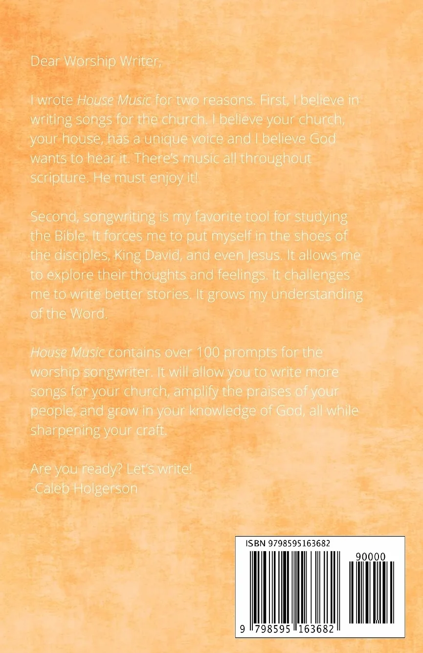 House Music: Prompts for the Worship Songwriter