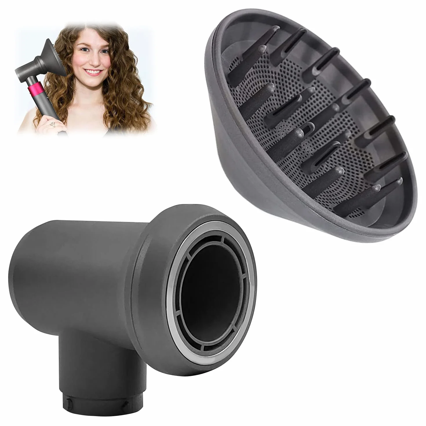 Dyfuzor do włosów adapter do Dyson Airwrap Styler HD03 HD08 HS01