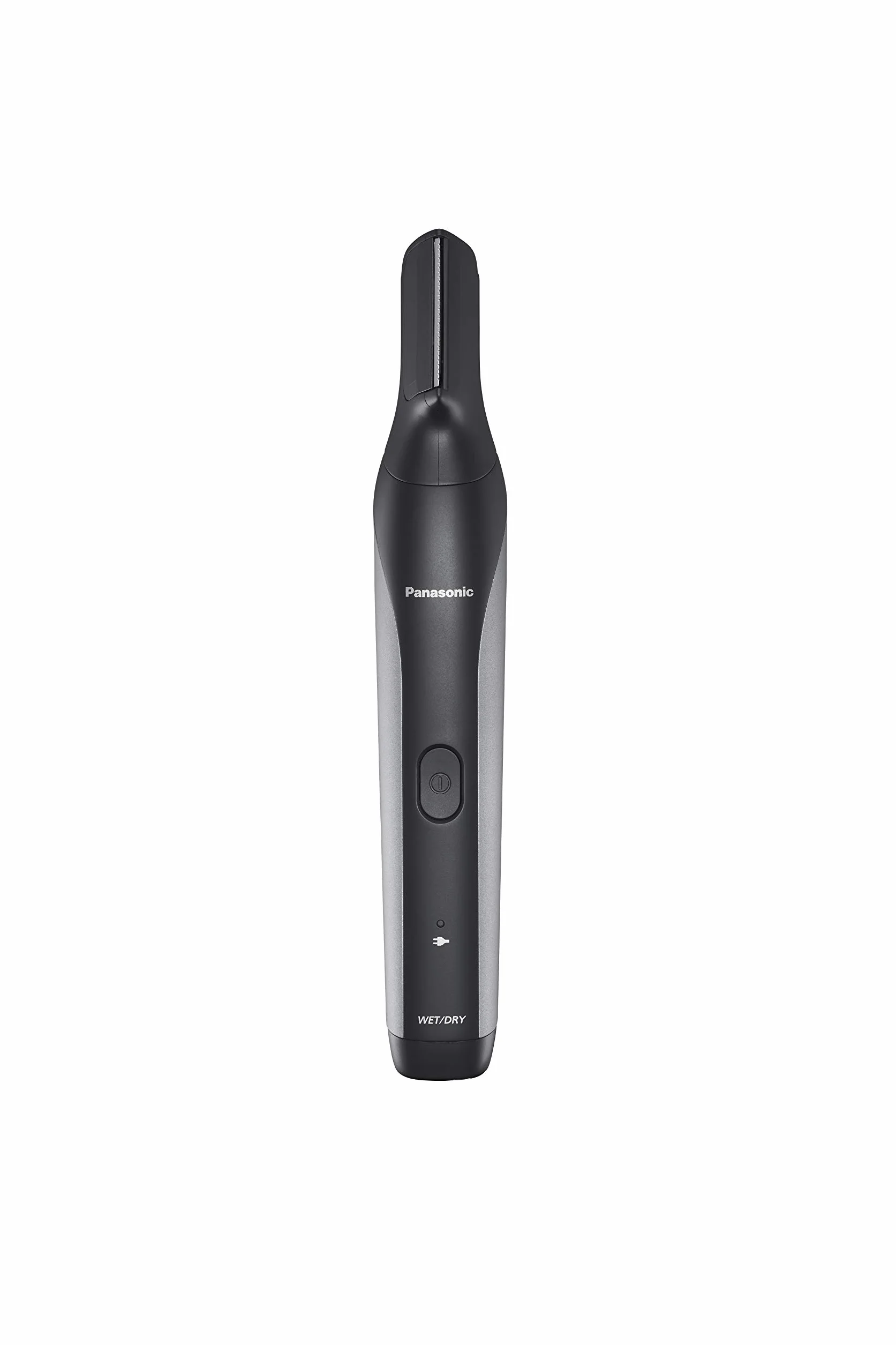 Panasonic ER-GK80 trymer do zarostu I-Shaper (10 ustawień długości w zakresie 3-12mm, nasadka grzebieniowa, ładowanie 1h, bezprzewodowy), srebrny
