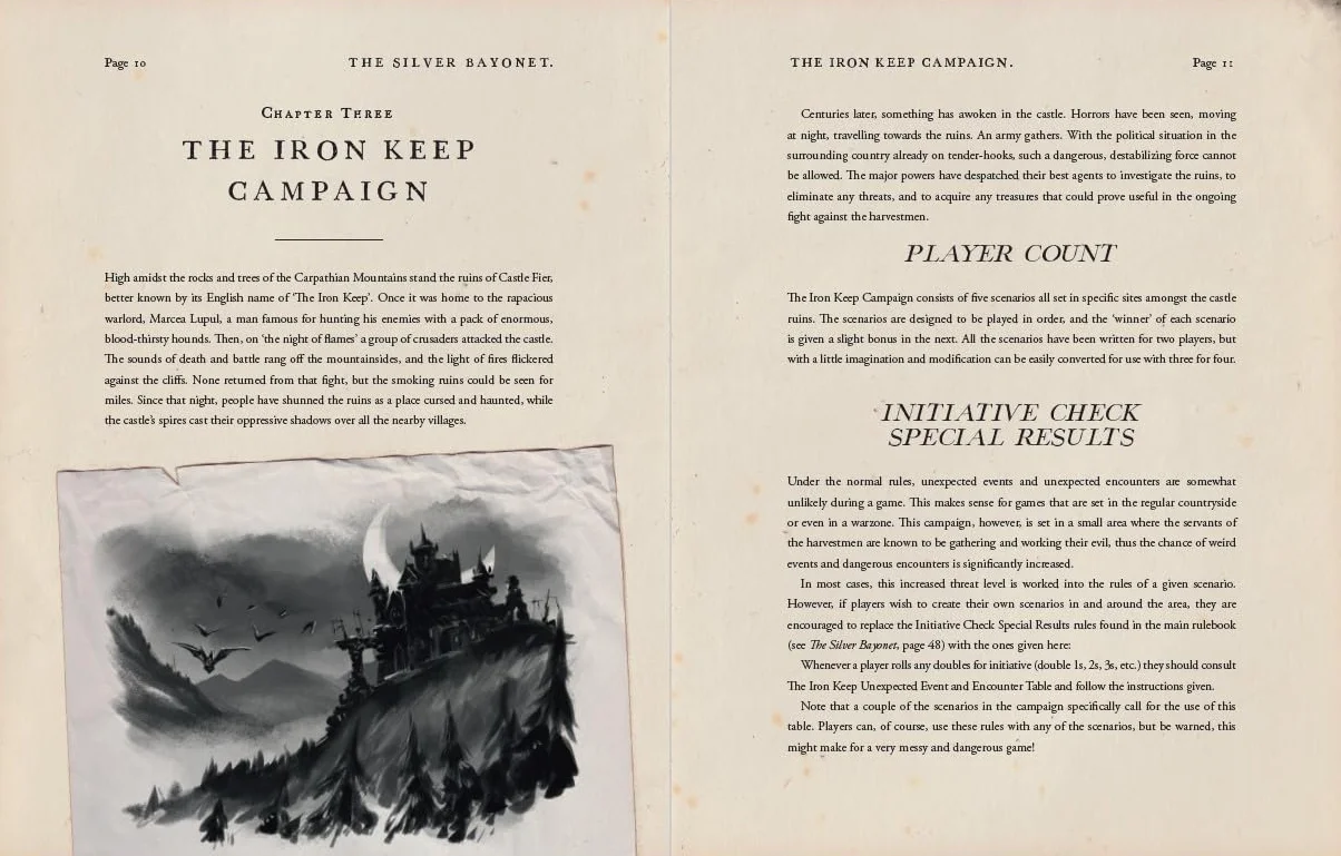 The Silver Bayonet: The Carpathians: Castle Fier