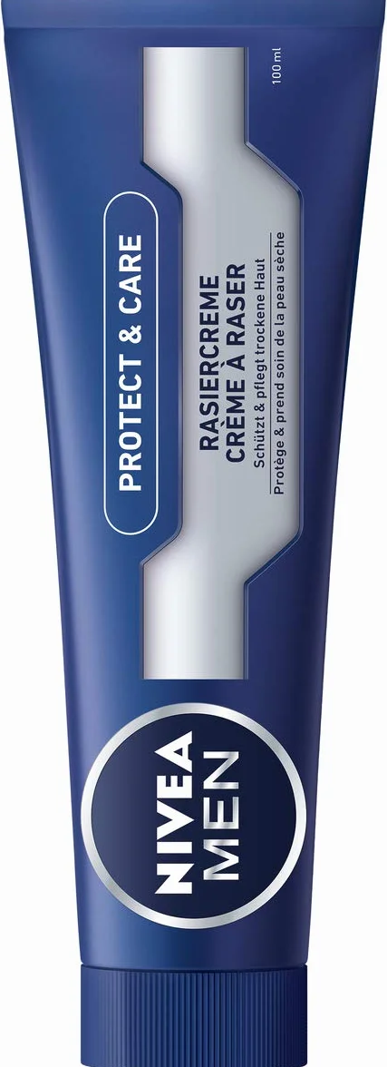 Krem do golenia NIVEA MEN Protect & Care kremową pianką, 100 ml