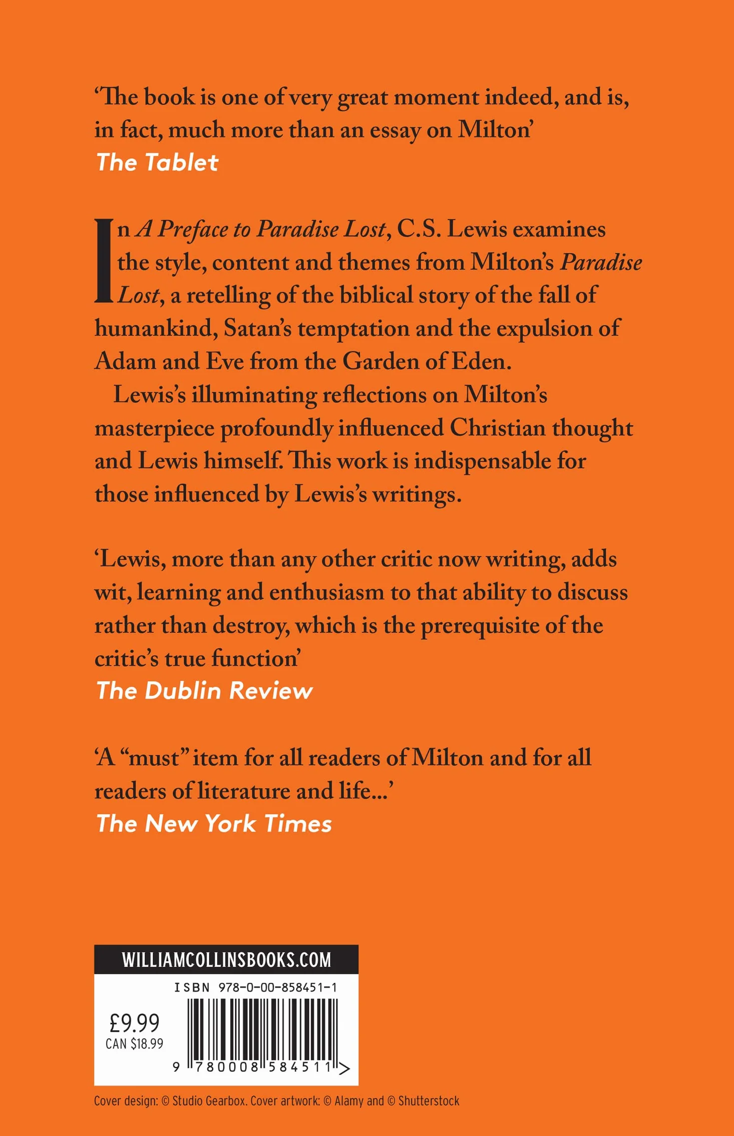 A Preface to Paradise Lost