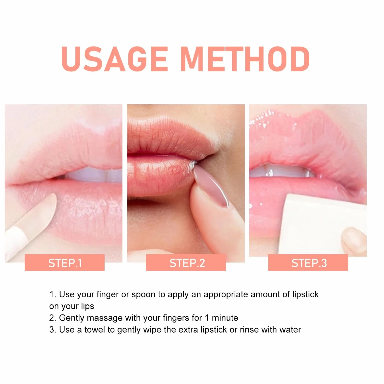 Peeling do ust z miodem, 2 sztuki, pielęgnujący, usuwanie skórek