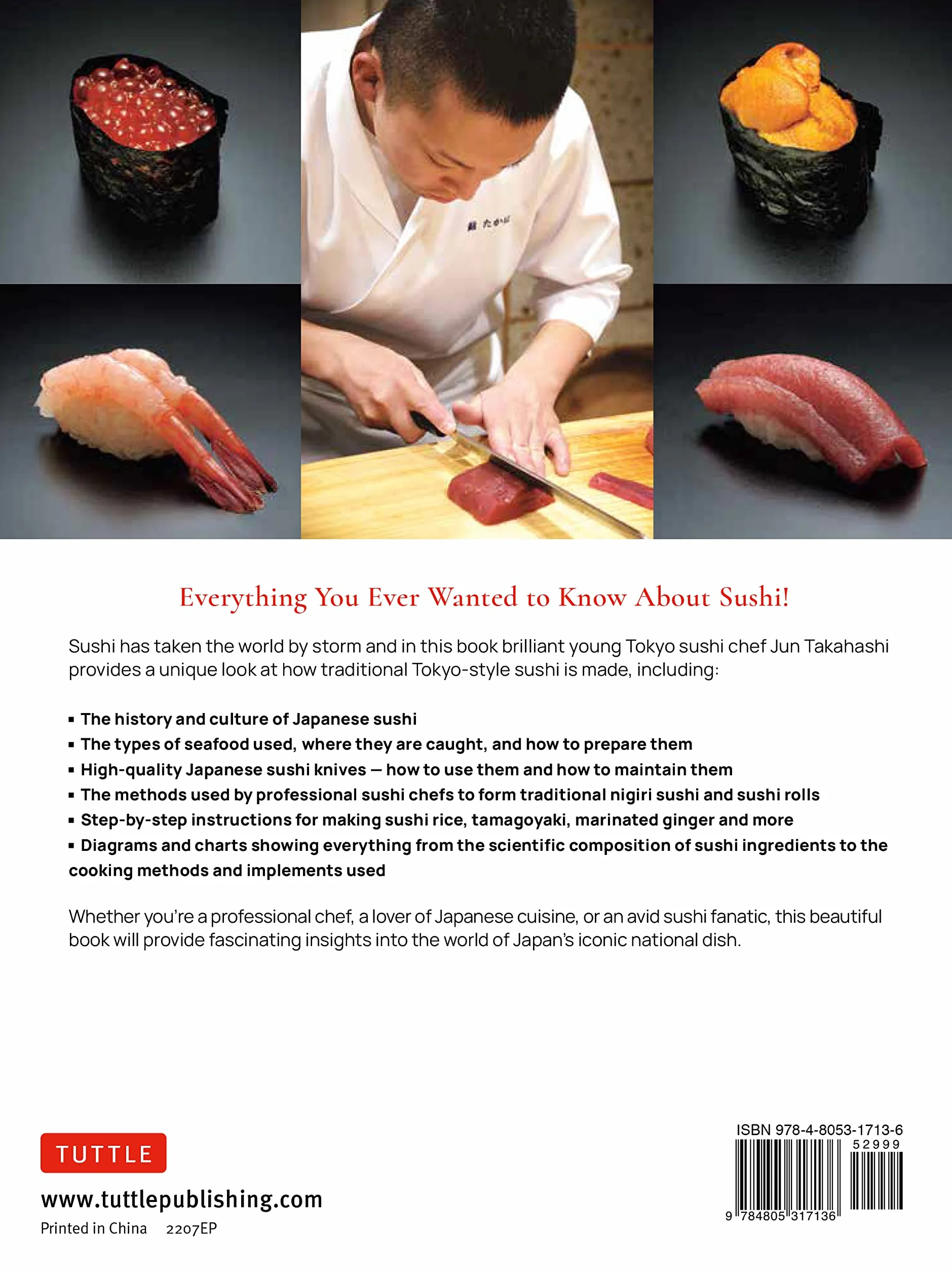 The Art and Science of Sushi: A Comprehensive Guide to Ingredients, Techniques and Equipment