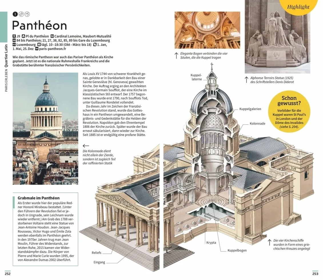 Vis-à-Vis Reiseführer Paris: Mit wetterfester Extra-Karte und detailreichen 3D-Illustrationen