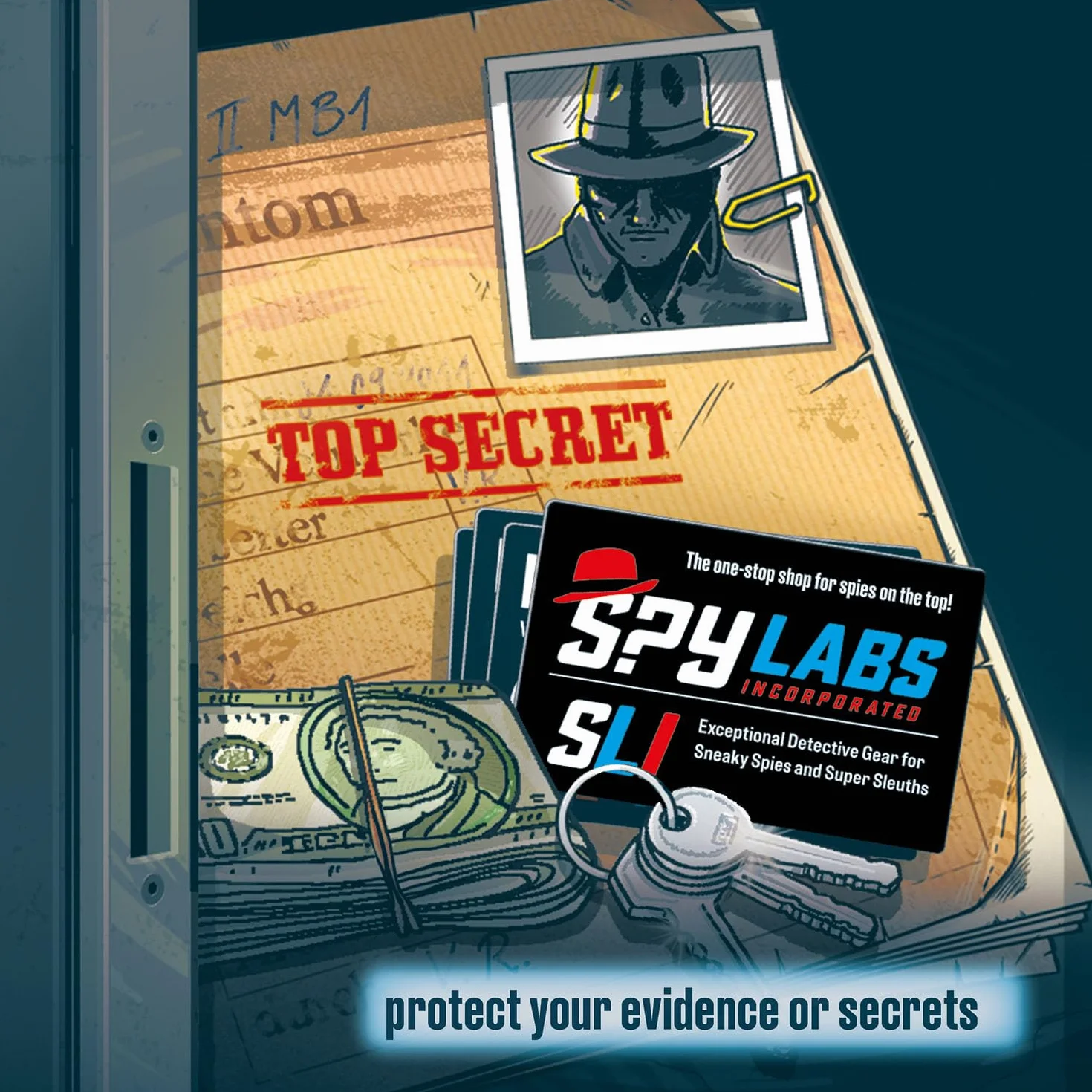 Spy Labs Digital Safe INT: Detektiv-Set