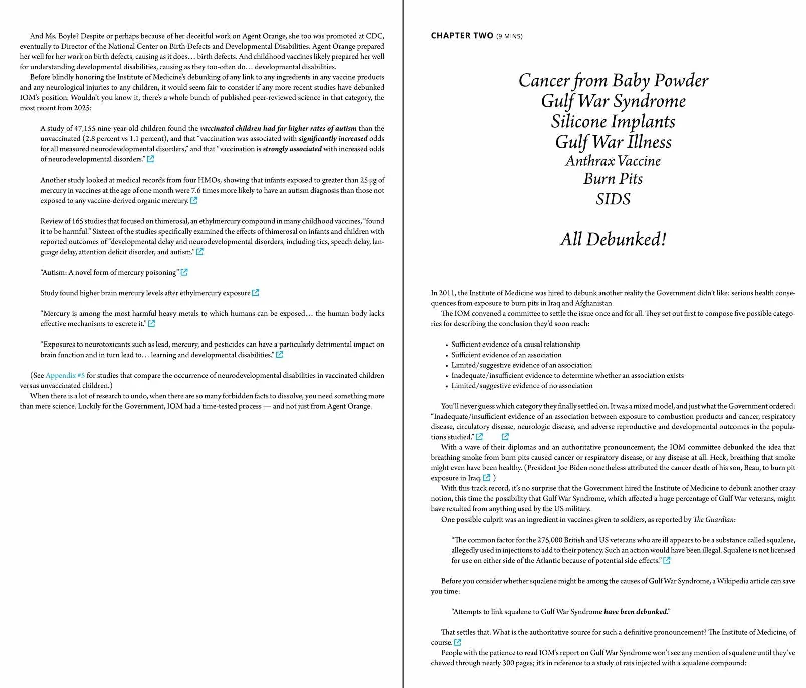 Forbidden Facts: Government Deceit & Suppression about Brain Damage from Childhood Vaccines