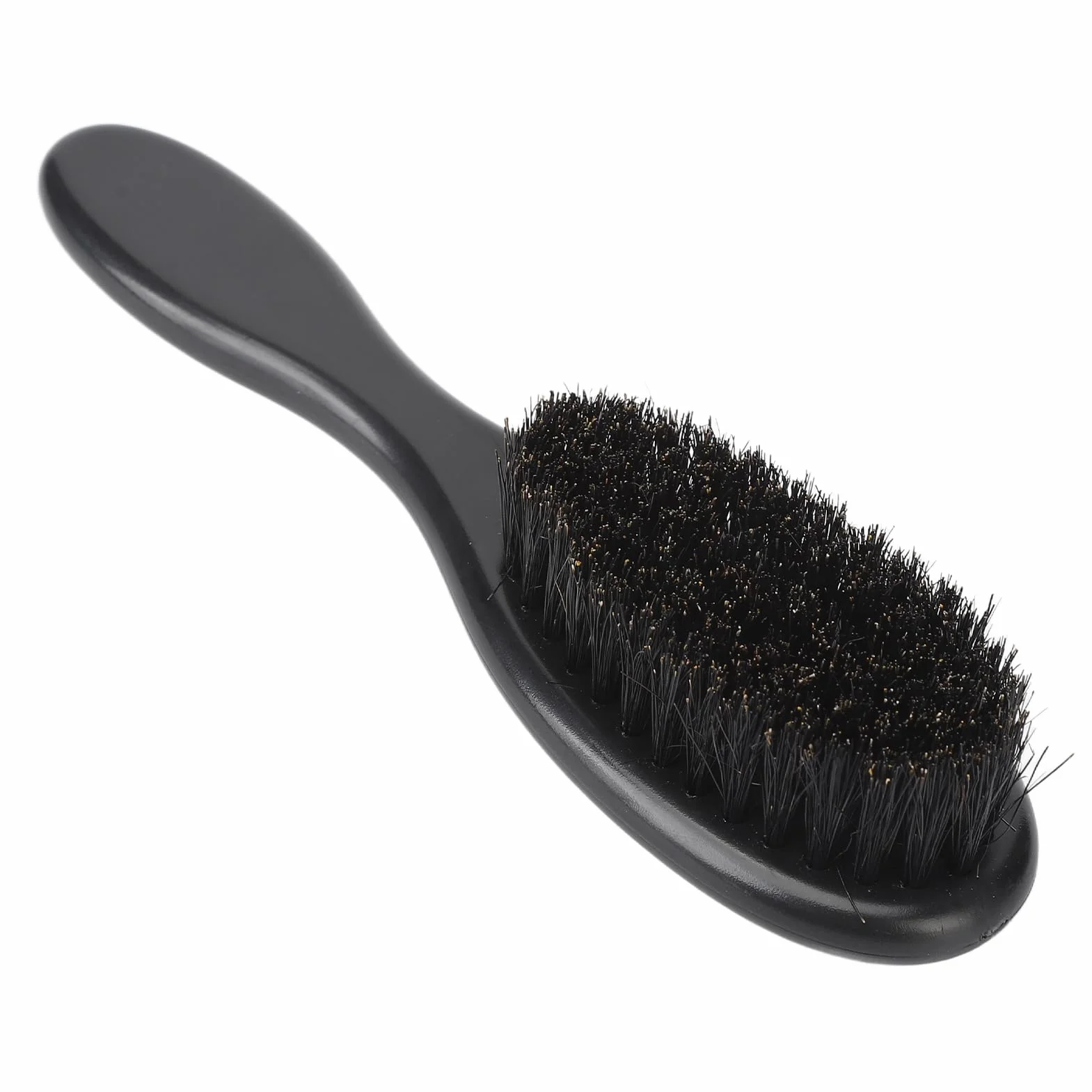 Szczotka do Brody Szczotka Fryzjerska dla Mężczyzn, Szczotka do Czyszczenia Szczotki Fryzjerskiej, Szczotka do Brody Męskiej Ergonomiczny Uchwyt Szczotka do Golenia do
