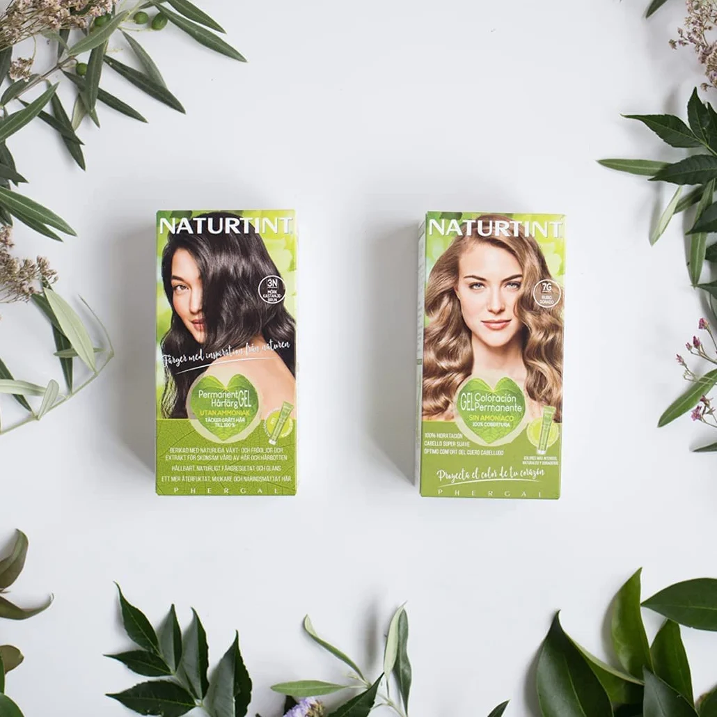 Naturtint Biobased farba do włosów bez amoniaku 4,35 głęboki brąz cappuccino 3 sztuki 510 ml