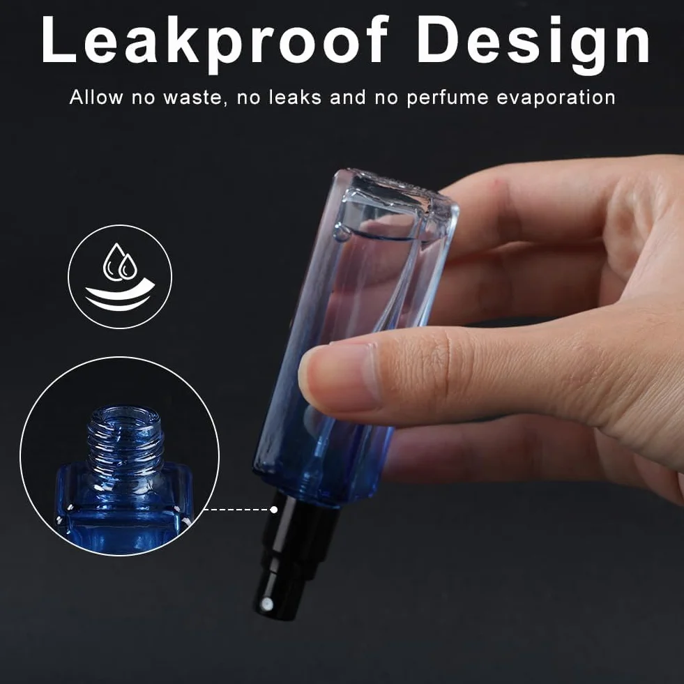 LOPHE Ekstraktor z dyfuzorem zapachowym 6 szt. 10 ml kwadratowa butelka na perfumy z pompką