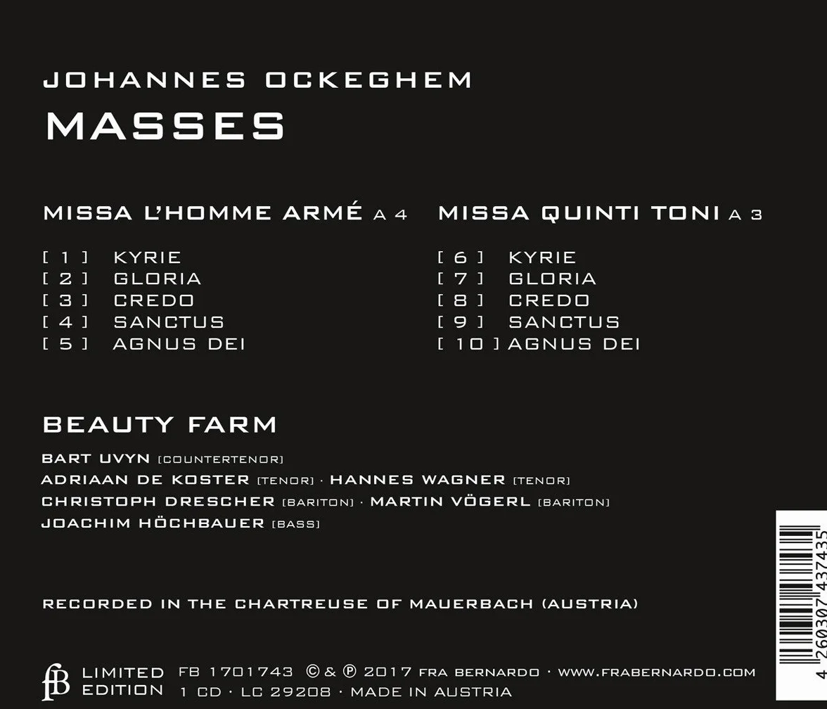 Ockeghem: Masses