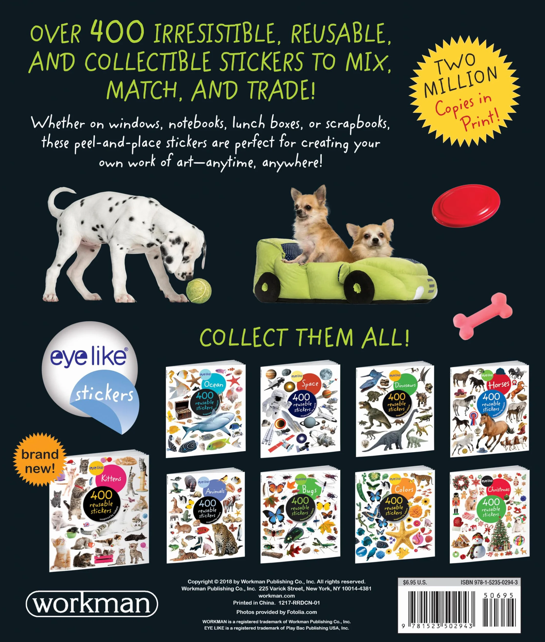 Eyelike Stickers: Puppies