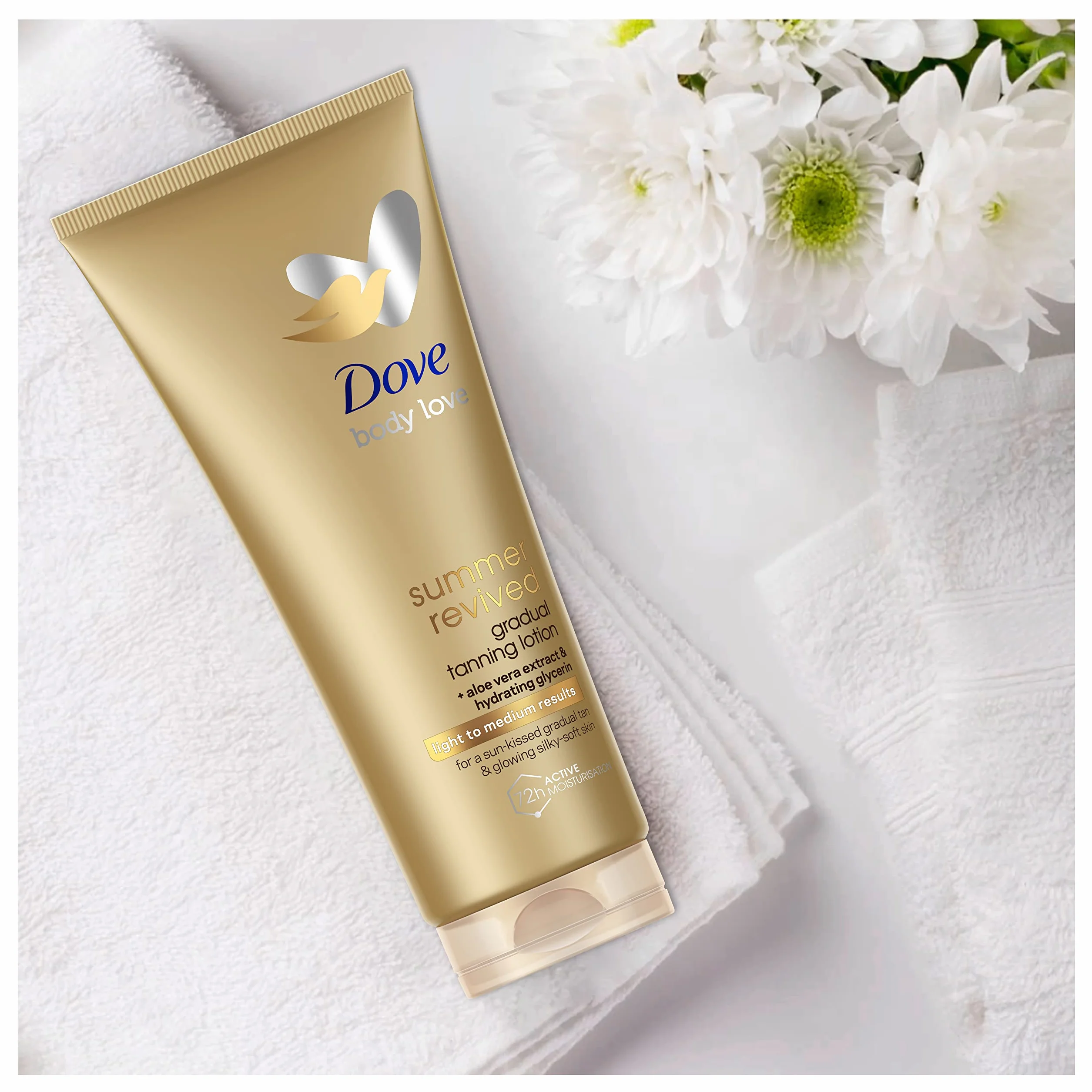 Dove Summer Revived Samoopalający Balsam Do Skóry Jasny Do Średni 200 ml