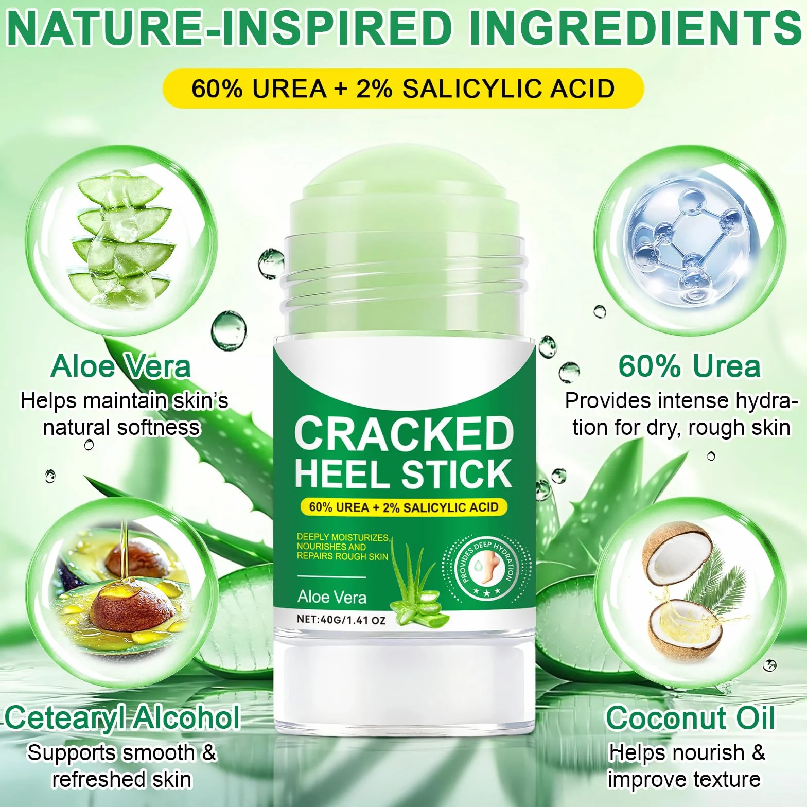 Aloe krem do pielęgnacji stóp