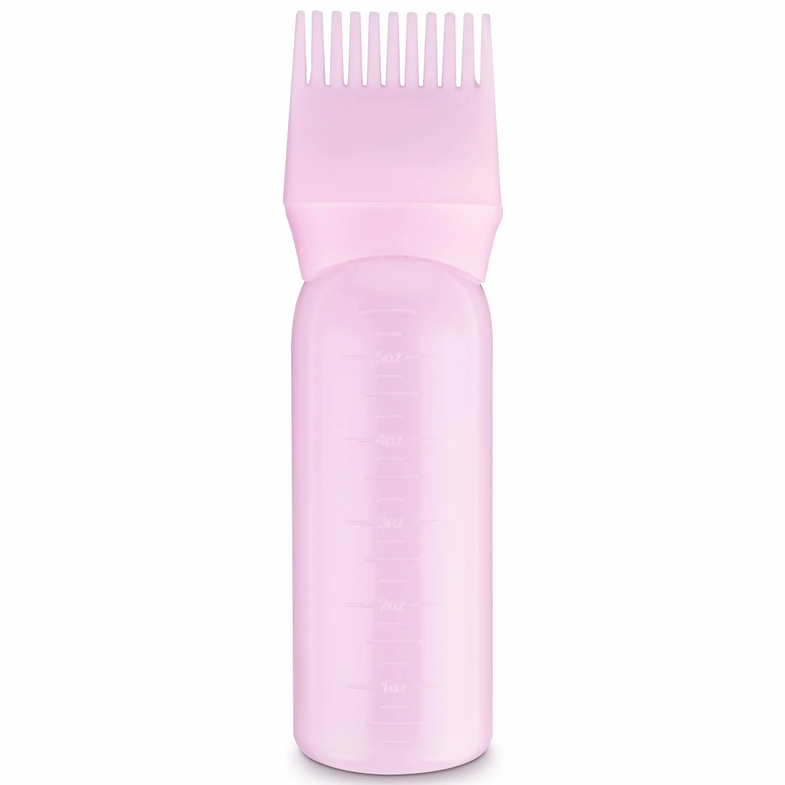 Aplikator z grzebieniem korzeniowym 170 ml do włosów szczotka z skalą farbowania