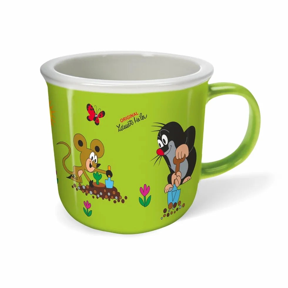 Trötsch Der kleine Maulwurf Tasse Porzellantasse Gartenfreunde: Kaffeetasse Teetasse Geschenkidee Geschenk Tasse