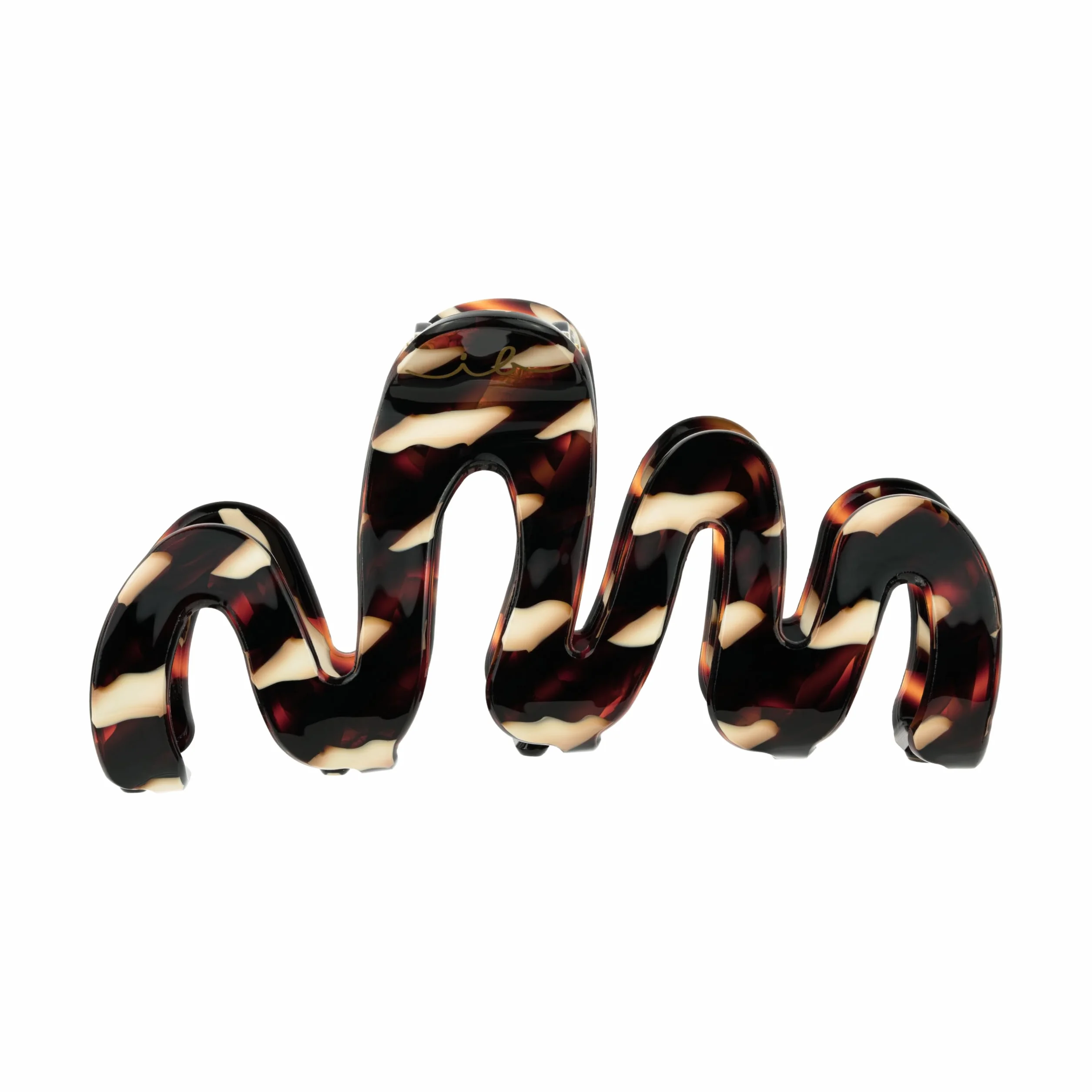 Invisibobble CLIPSTAR Cacao Cream - Duża spinka do włosów w kolorze kakaowym o organicznym designie, idealna do włosów o dużej objętości - Nowoczesny styl, niezawodne trzymanie, zdrowe włosy
