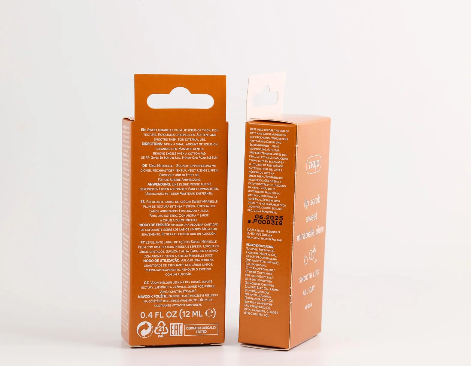 Ziaja Peeling z cukrem Sunny Mango